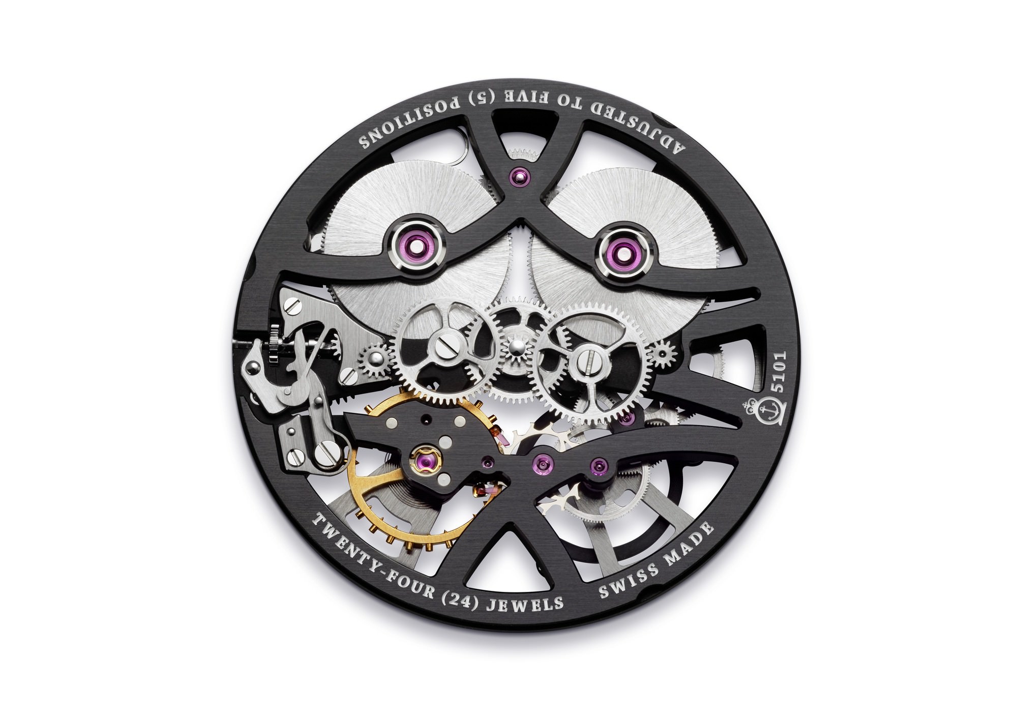 Arnold & Son Nebula 38 Steel - View 2