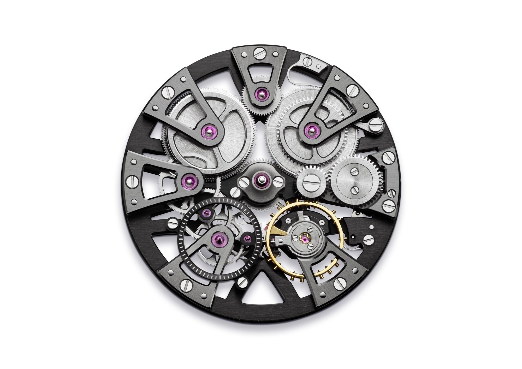 Arnold & Son Nebula 38 Steel - View 3