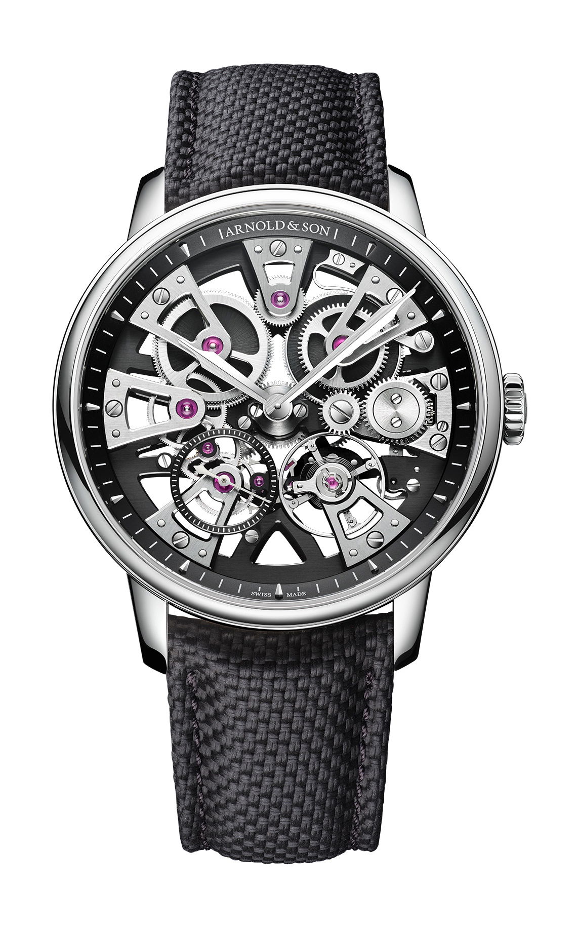 Arnold & Son Nebula 40 Steel Black
