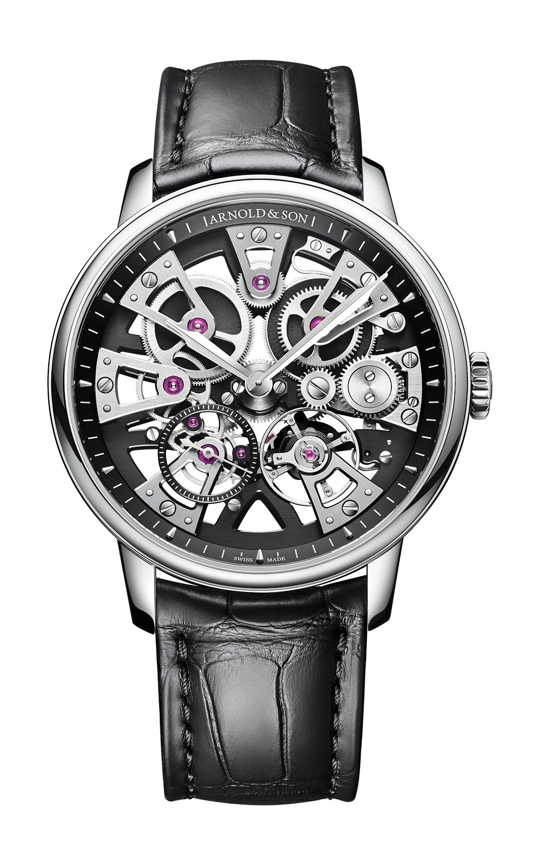 Arnold & Son Nebula 40 Steel Black