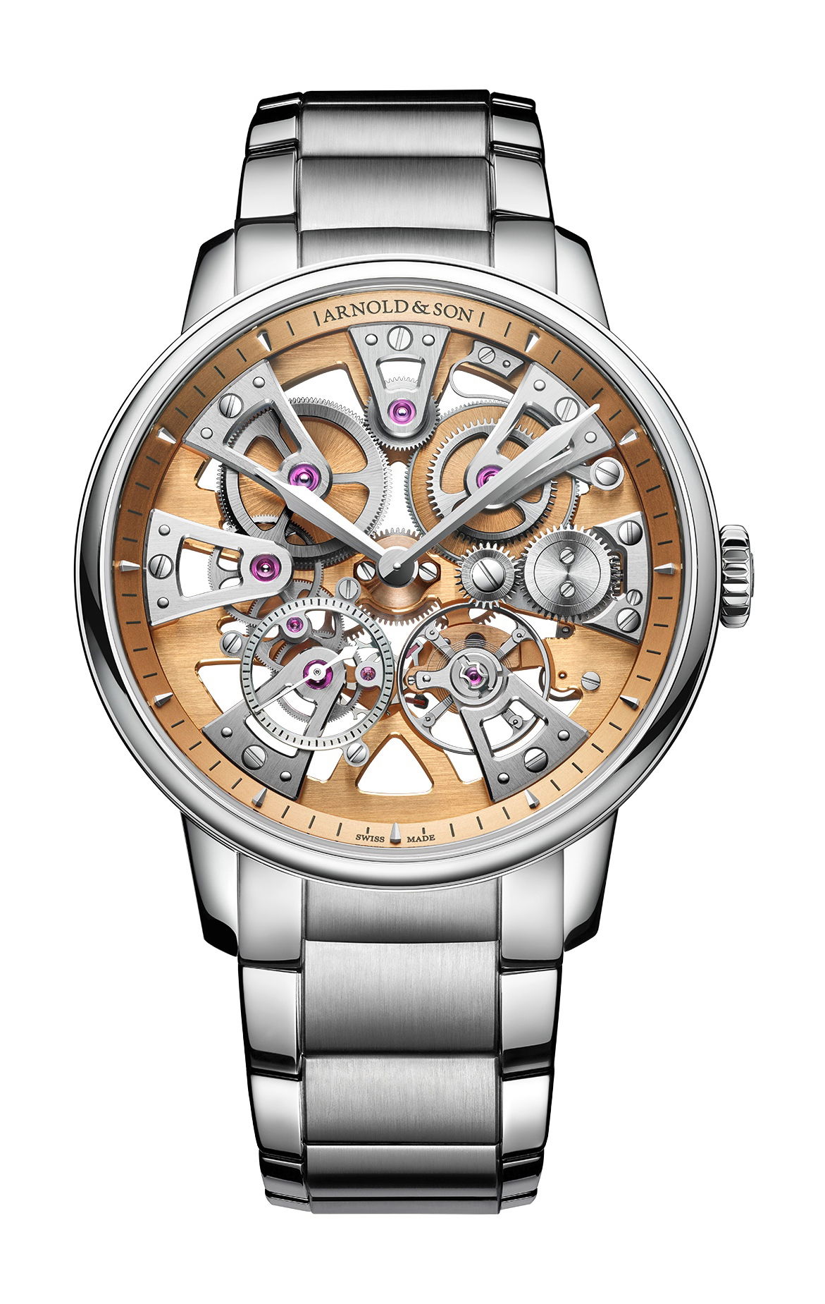Arnold & Son Nebula 40 Steel Gold