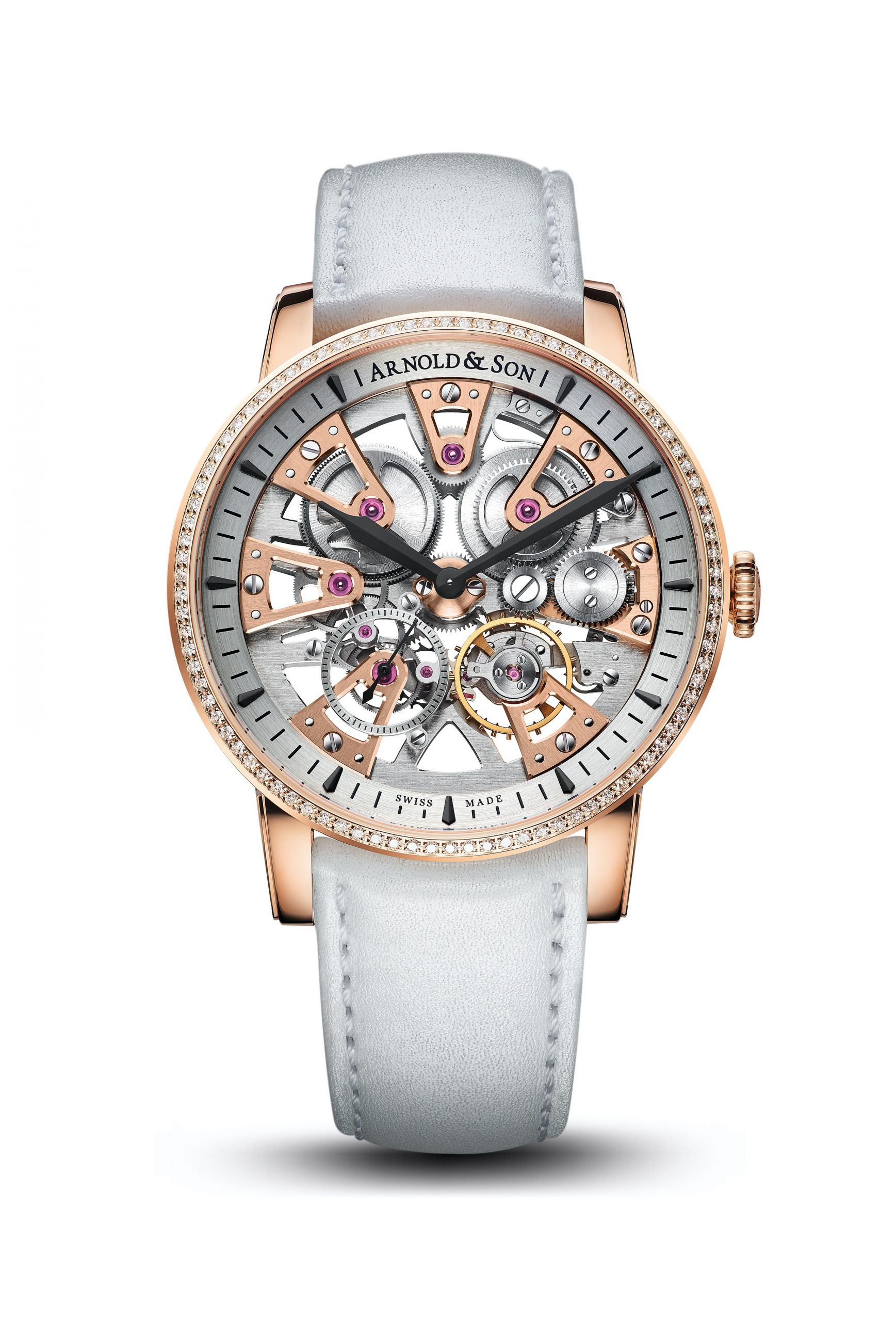 Arnold & Son Nebula Lady luxury timepiece - detailed view
