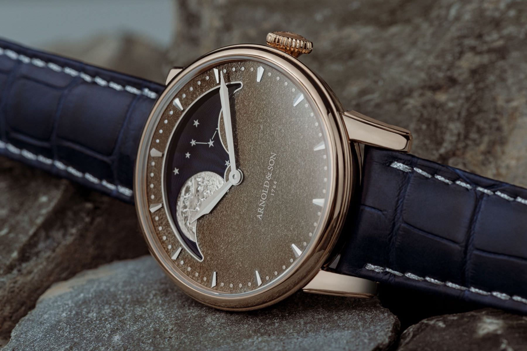 Arnold & Son Perpetual Moon Obsidian - View 2