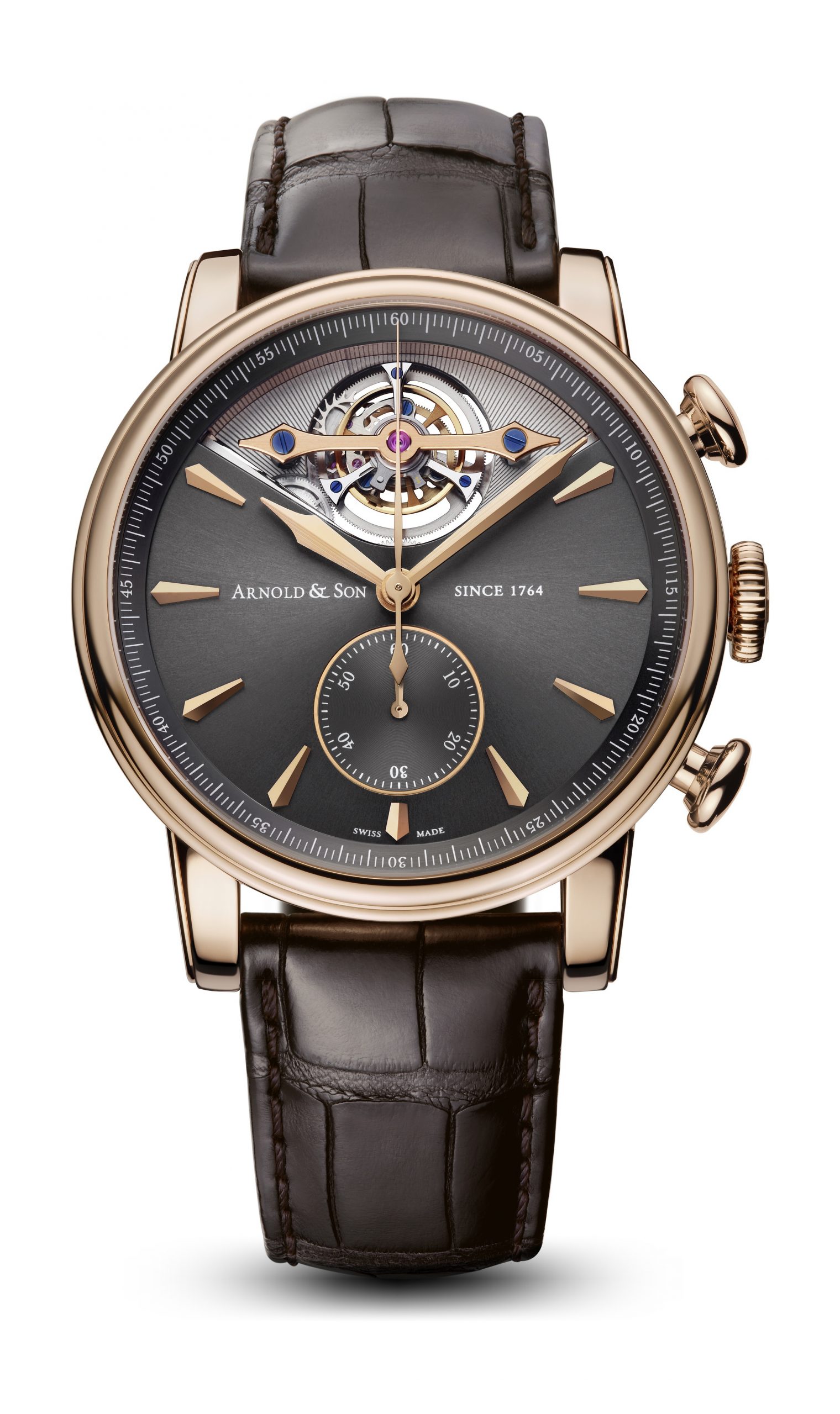 Arnold & Son TEC1 luxury timepiece - detailed view