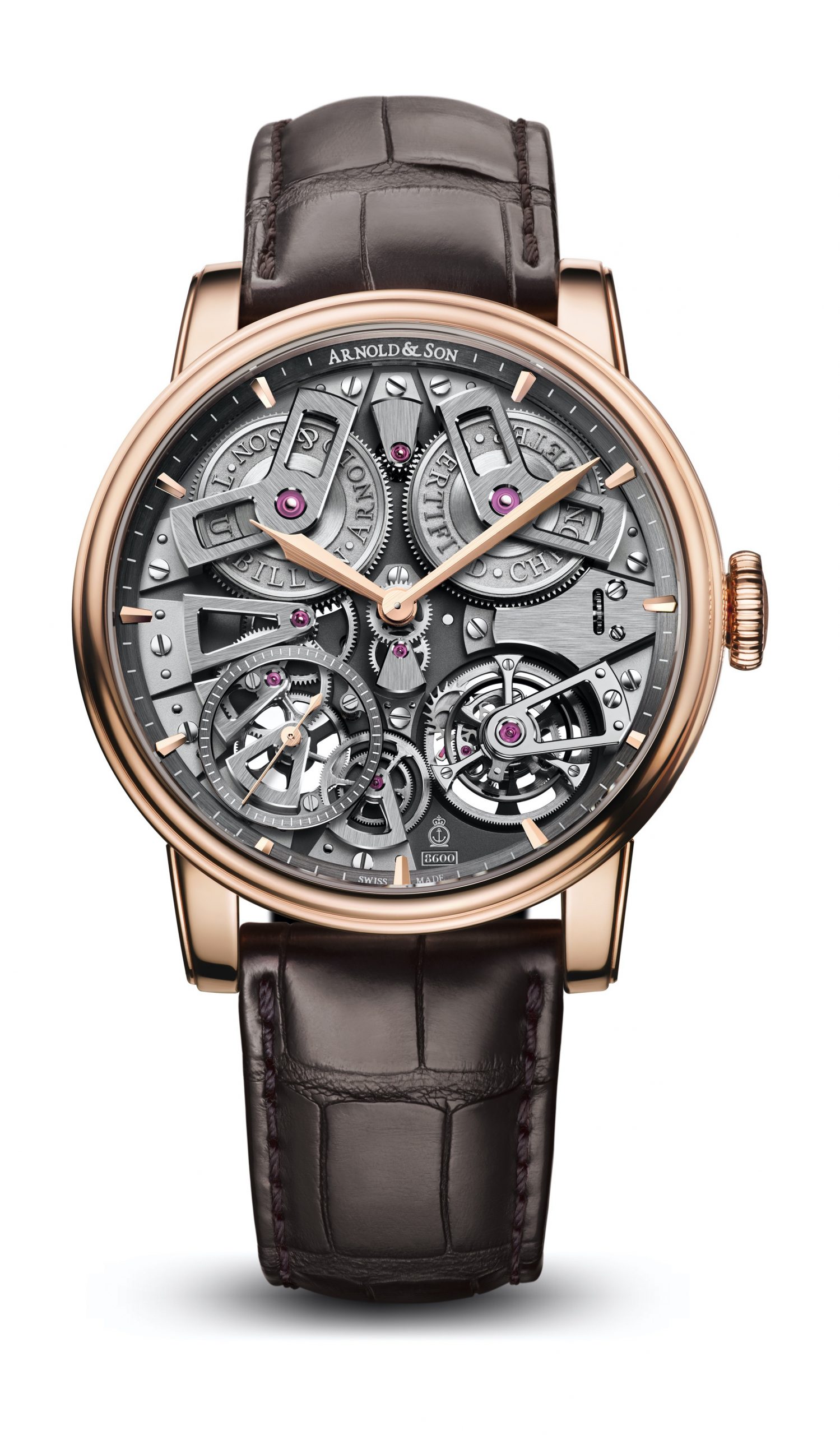 Arnold & Son Tourbillon Chronometer 36 NAC luxury timepiece - detailed view