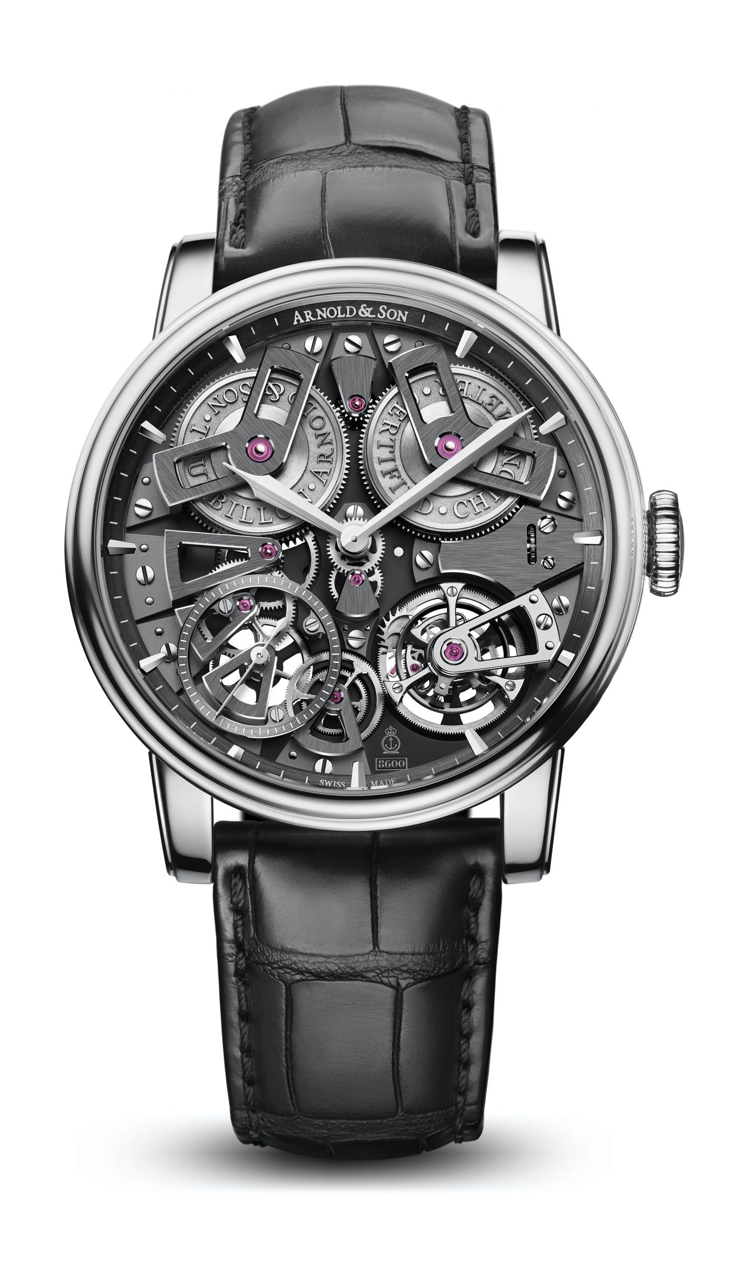 Arnold & Son Tourbillon Chronometer No. 36 luxury timepiece - detailed view