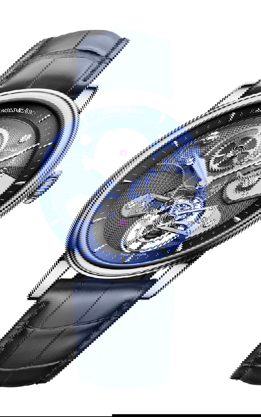 Arnold & Son Tourbillon Escapement Sapphire luxury timepiece - detailed view