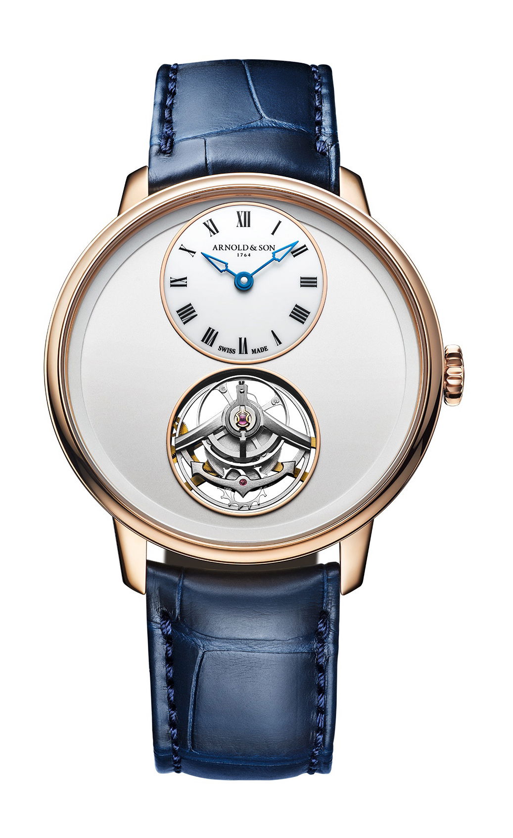 Arnold & Son Ultrathin Tourbillon Gold luxury timepiece - detailed view