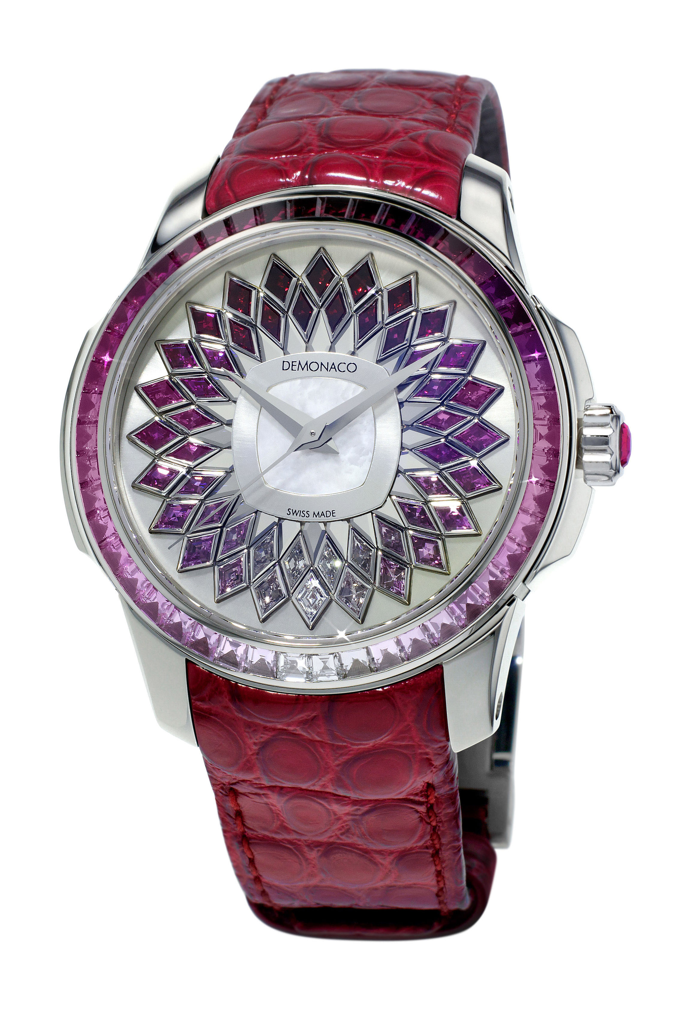 Ateliers de Monaco Ronde de Monte-Carlo La Sirène Rubis luxury timepiece - detailed view