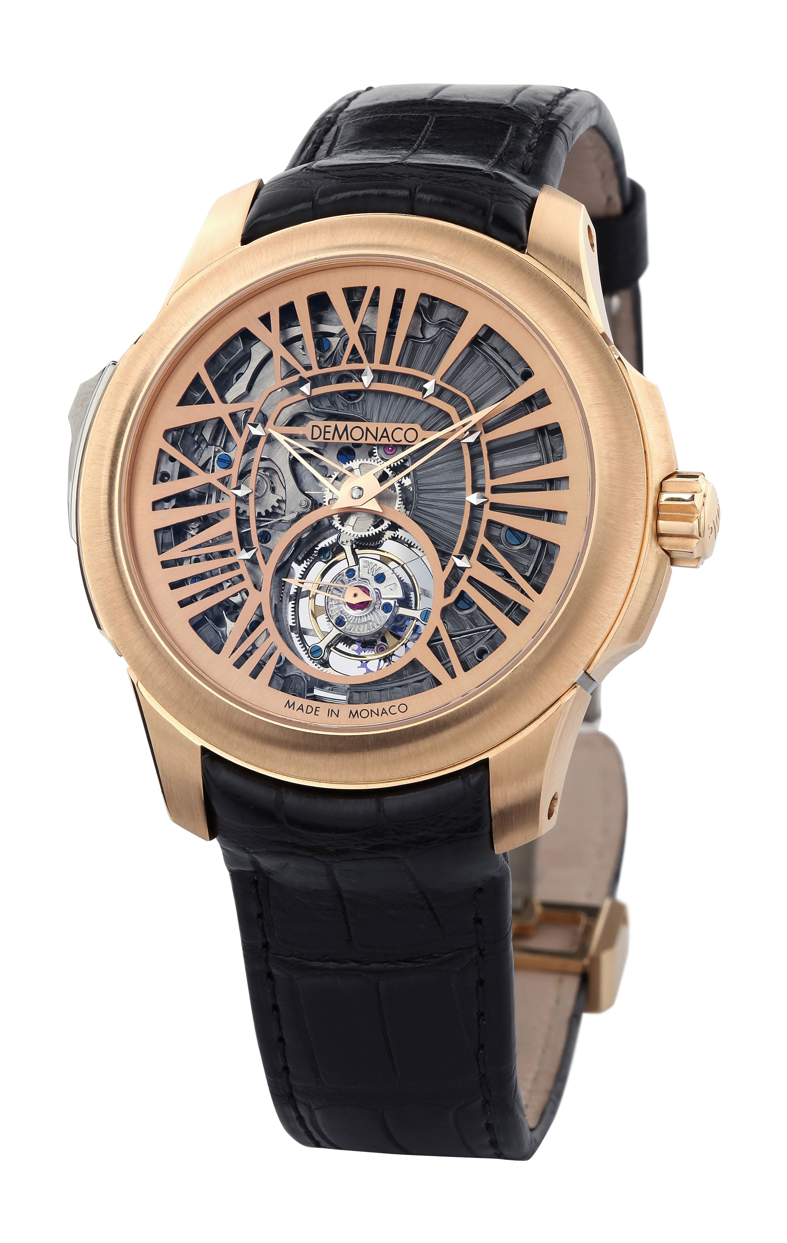 Ateliers de Monaco Tourbillon Répétition Minute Classique luxury timepiece - detailed view
