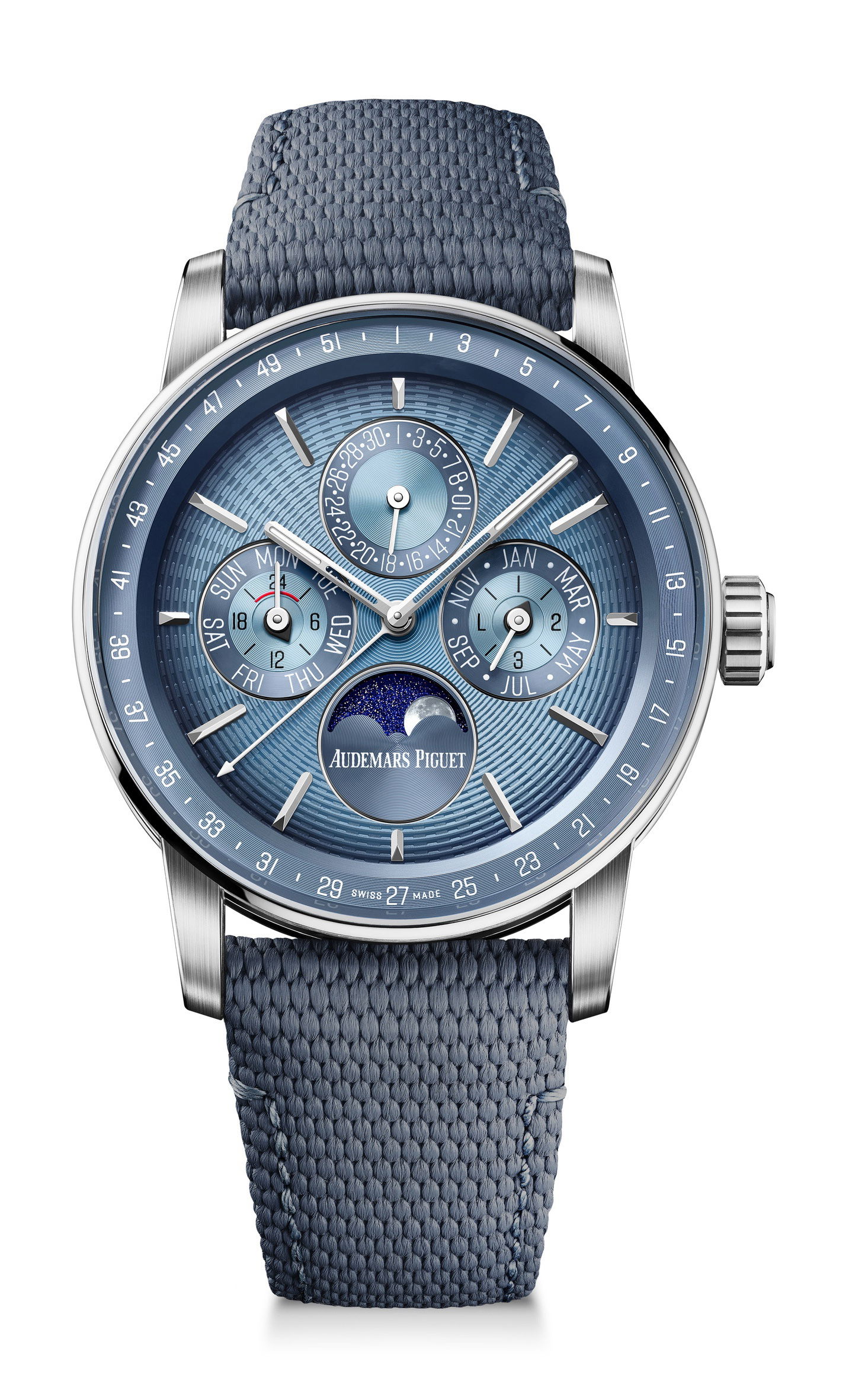 Audemars Piguet Code 11.59 by Audemars Piguet Selfwinding Perpetual Calendar 41 luxury timepiece - detailed view