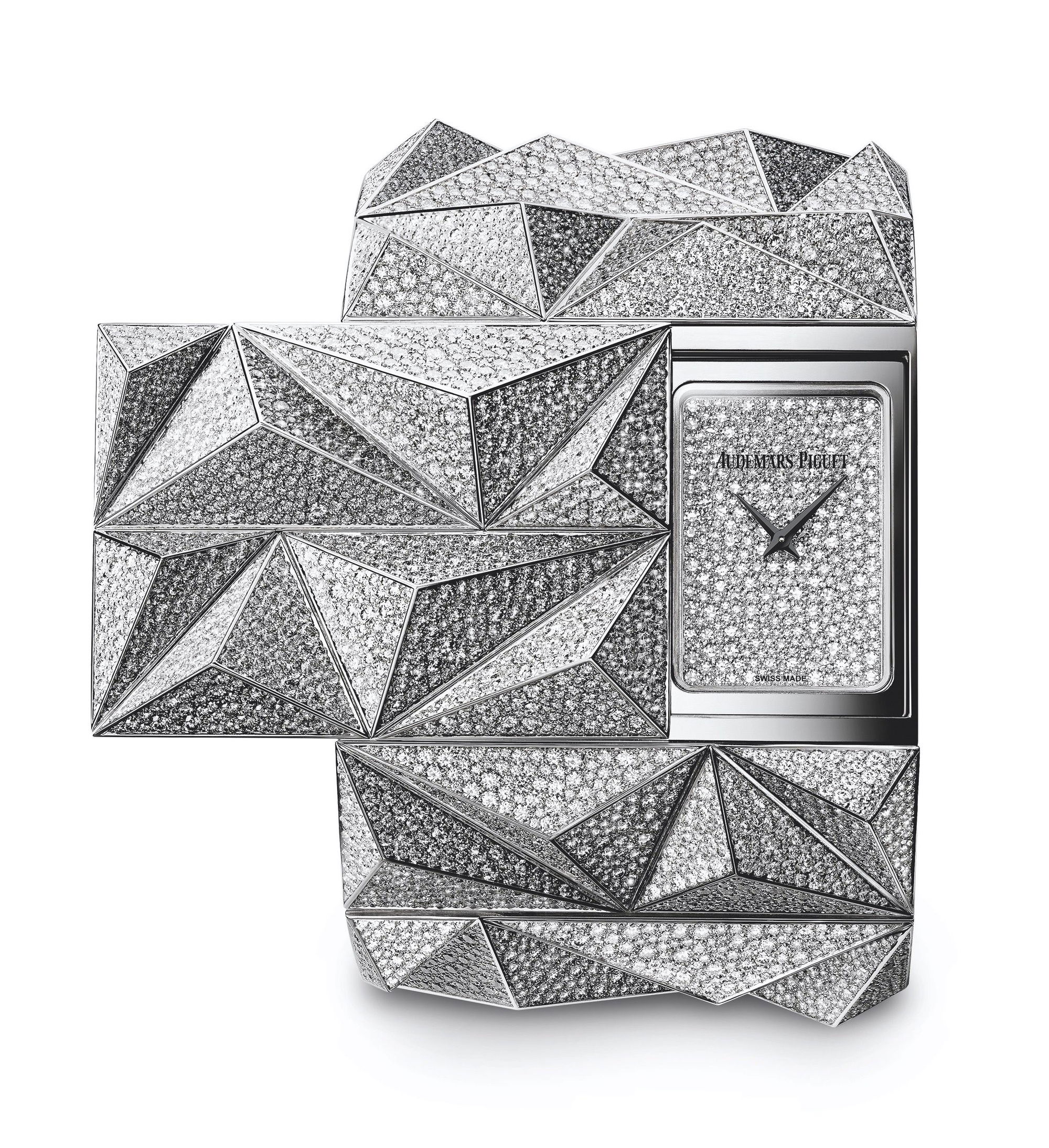 Audemars Piguet Haute Joaillerie Diamond Punk luxury timepiece - detailed view