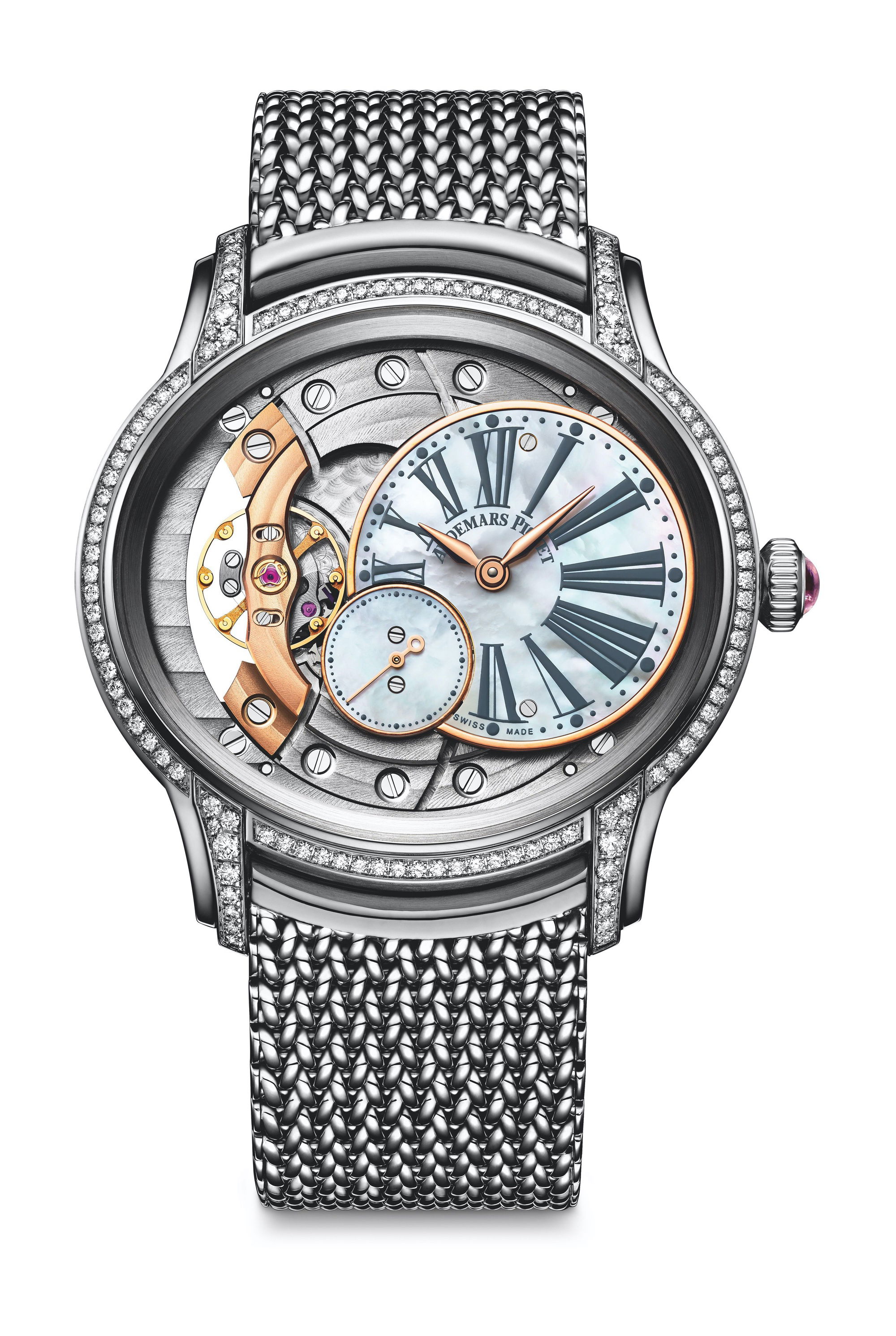 Audemars Piguet Millenary Hand-Wound luxury timepiece - detailed view
