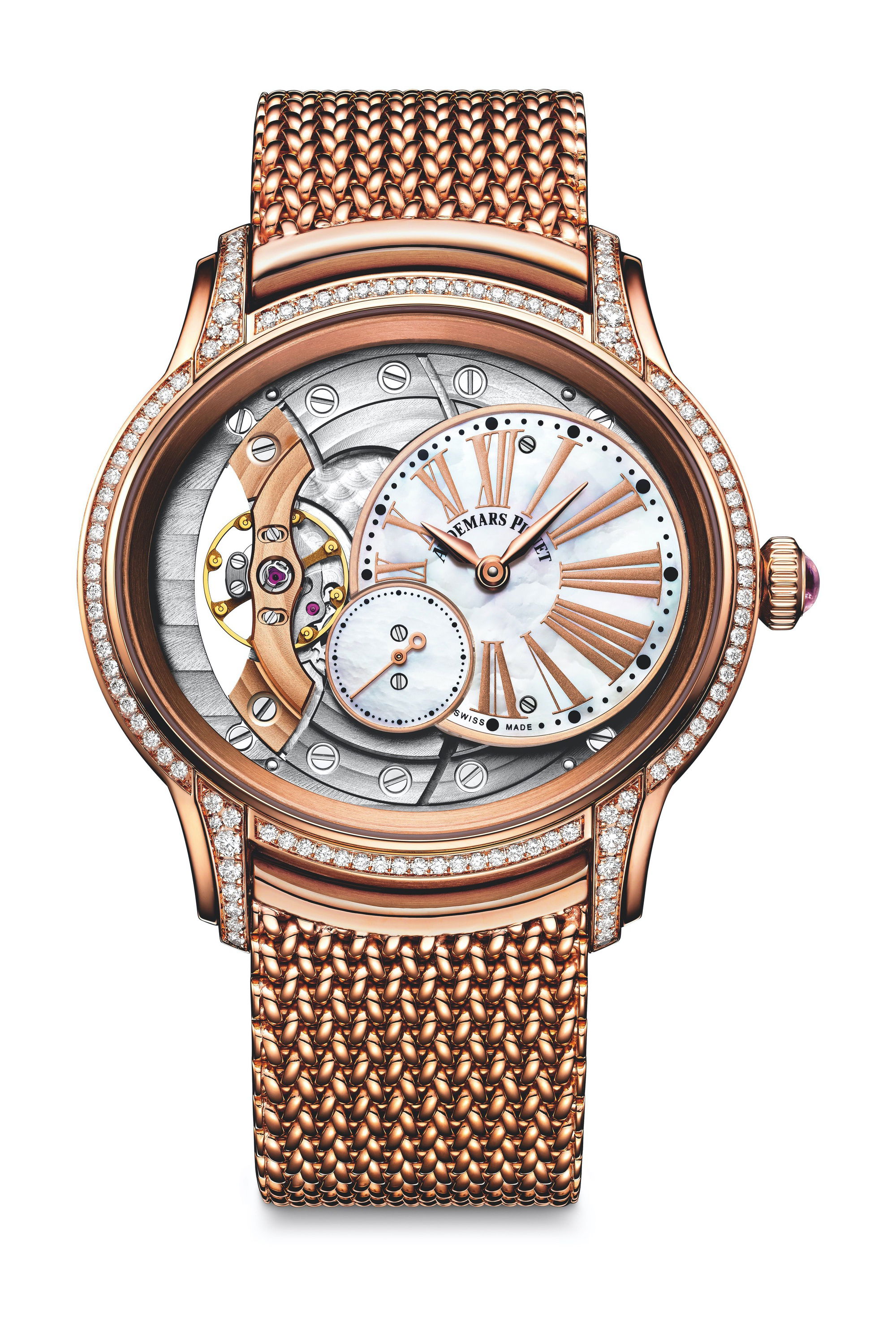 Audemars Piguet Millenary Hand-Wound luxury timepiece - detailed view