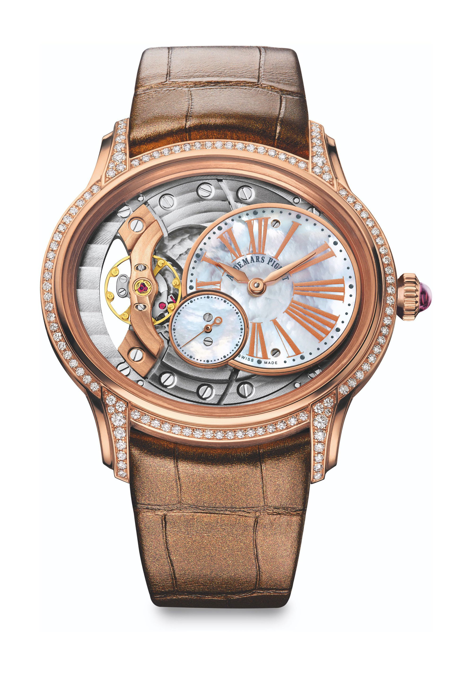 Audemars Piguet Millenary Hand-Wound luxury timepiece - detailed view