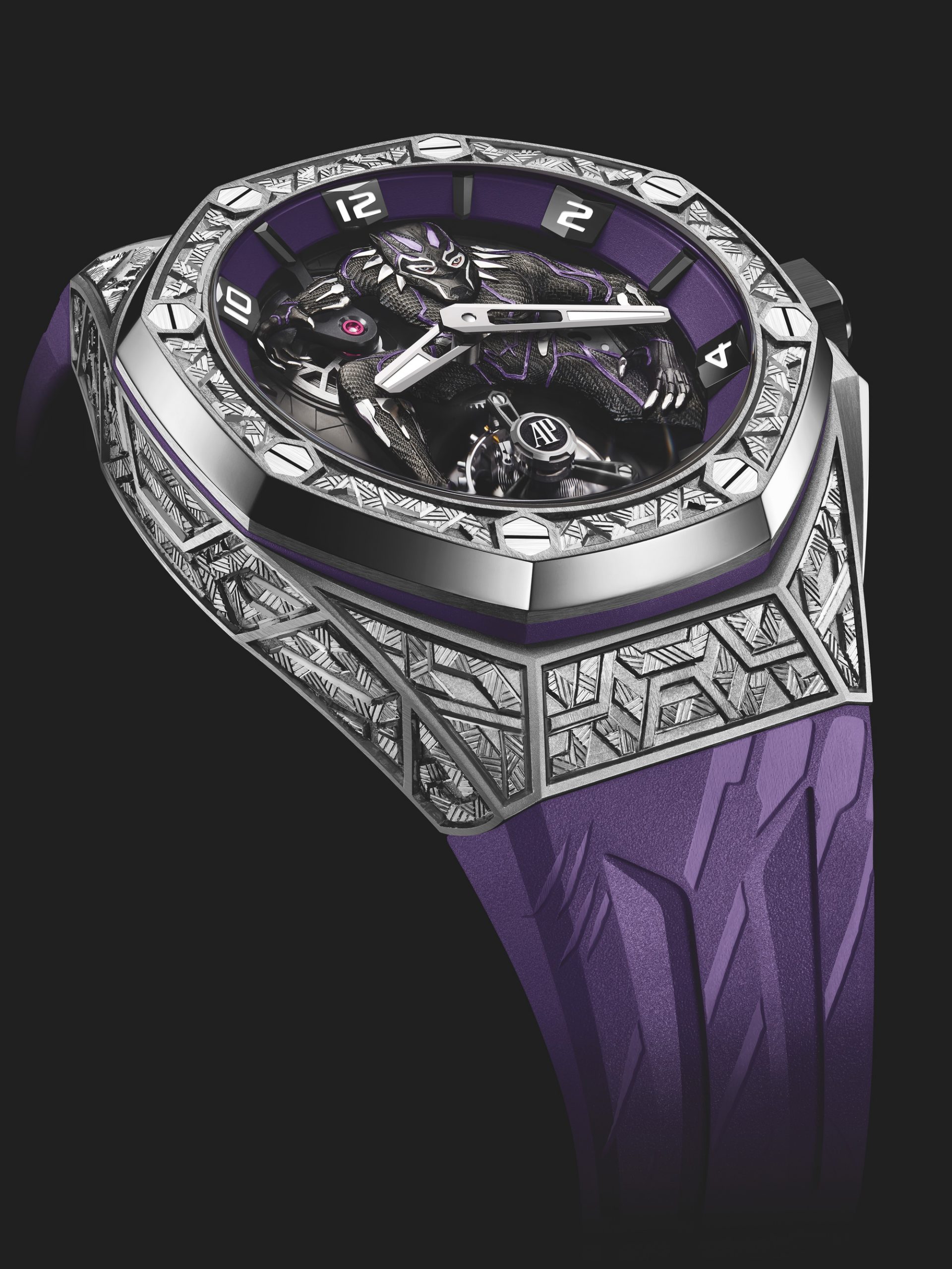 Audemars Piguet Royal Oak Concept “Black Panther” Flying Tourbillon - View 3