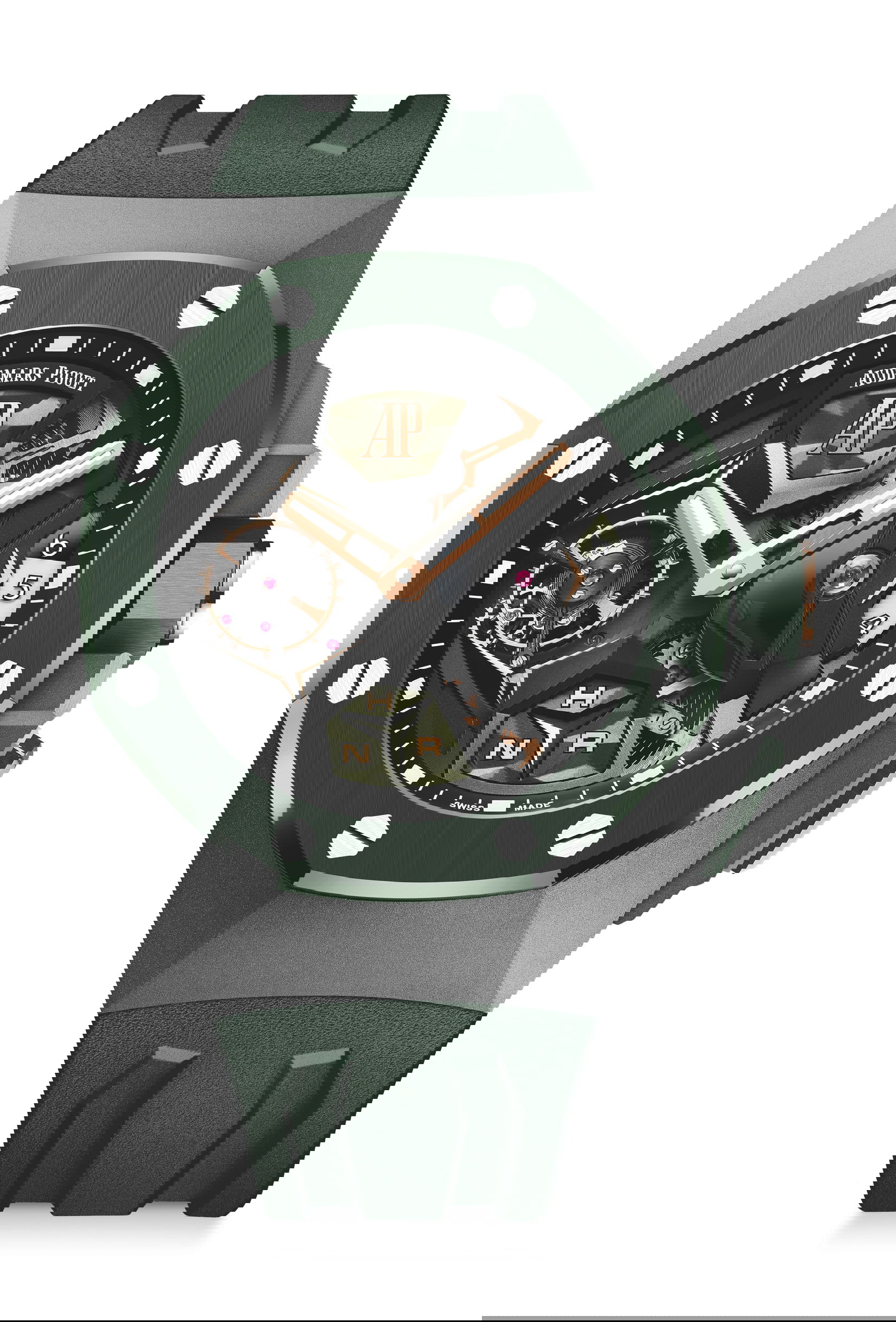 Audemars Piguet Royal Oak Concept Flying Tourbillon GMT luxury timepiece - detailed view
