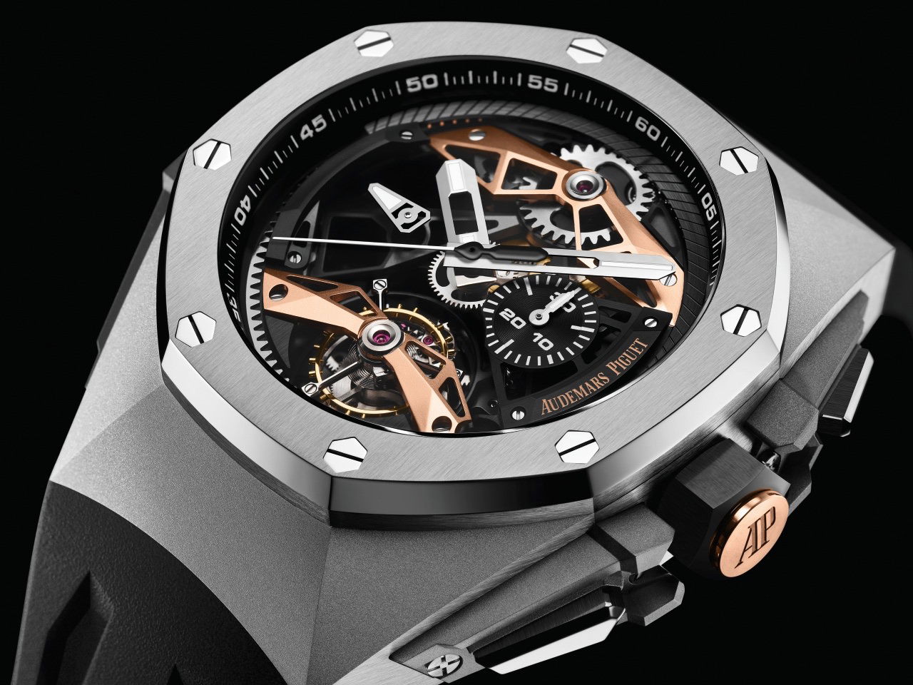 Audemars Piguet Royal Oak Concept Selfwinding Tourbillon Chronograph Openworked - View 2