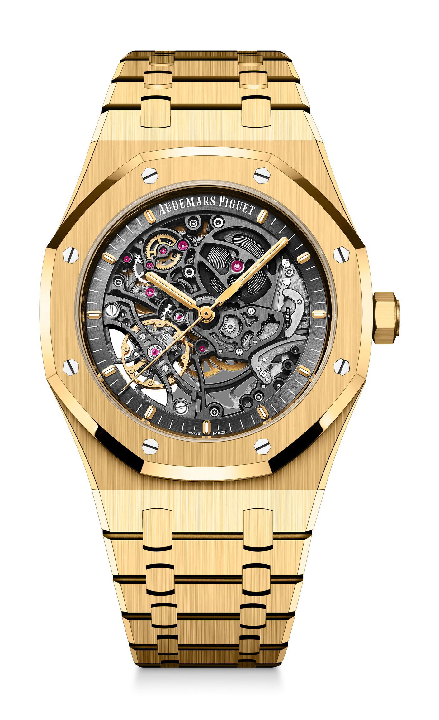 Audemars Piguet Royal Oak Double Balance Wheel Openworked 41 luxury timepiece - detailed view