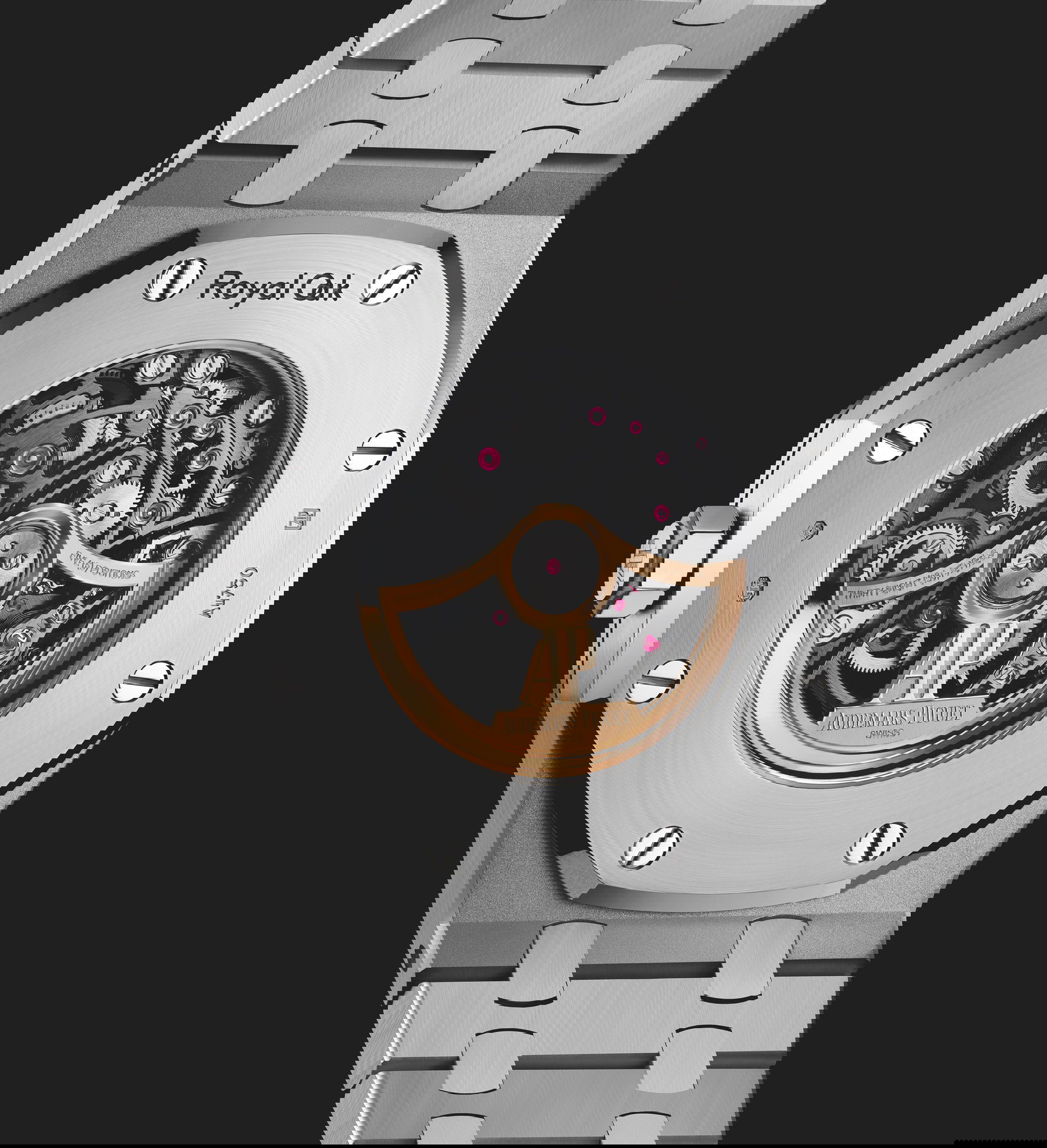 Audemars Piguet Royal Oak Frosted Gold Double Balance Wheel Openworked - View 3