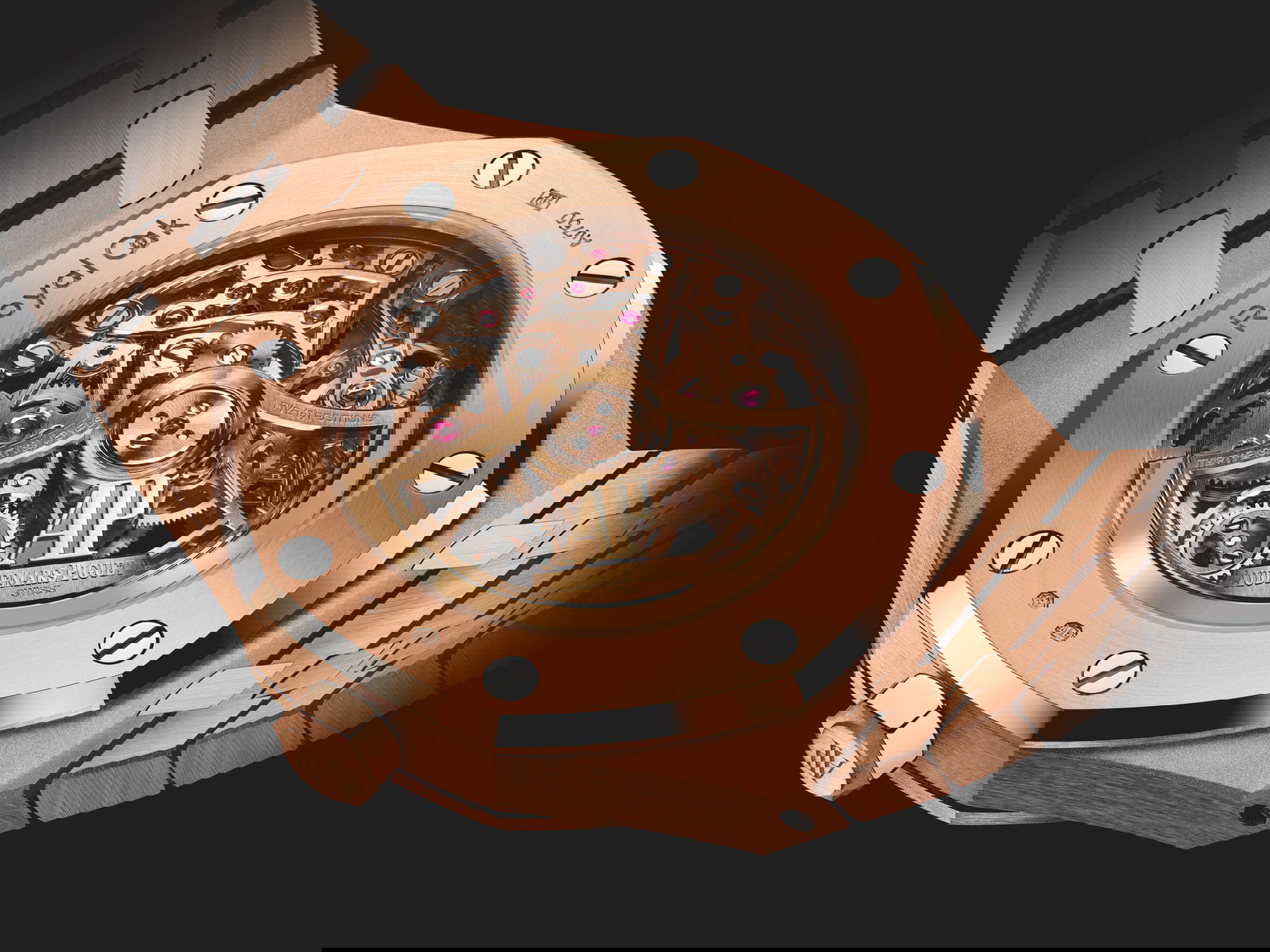 Audemars Piguet Royal Oak Frosted Gold Double Balance Wheel Openworked - View 2