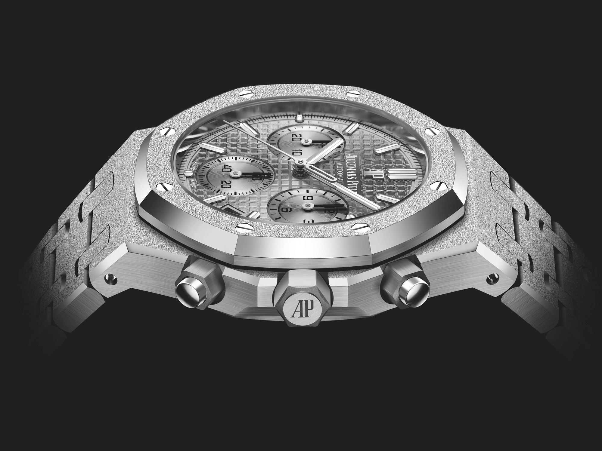Audemars Piguet Royal Oak Frosted Gold Selfwinding Chronograph - View 3