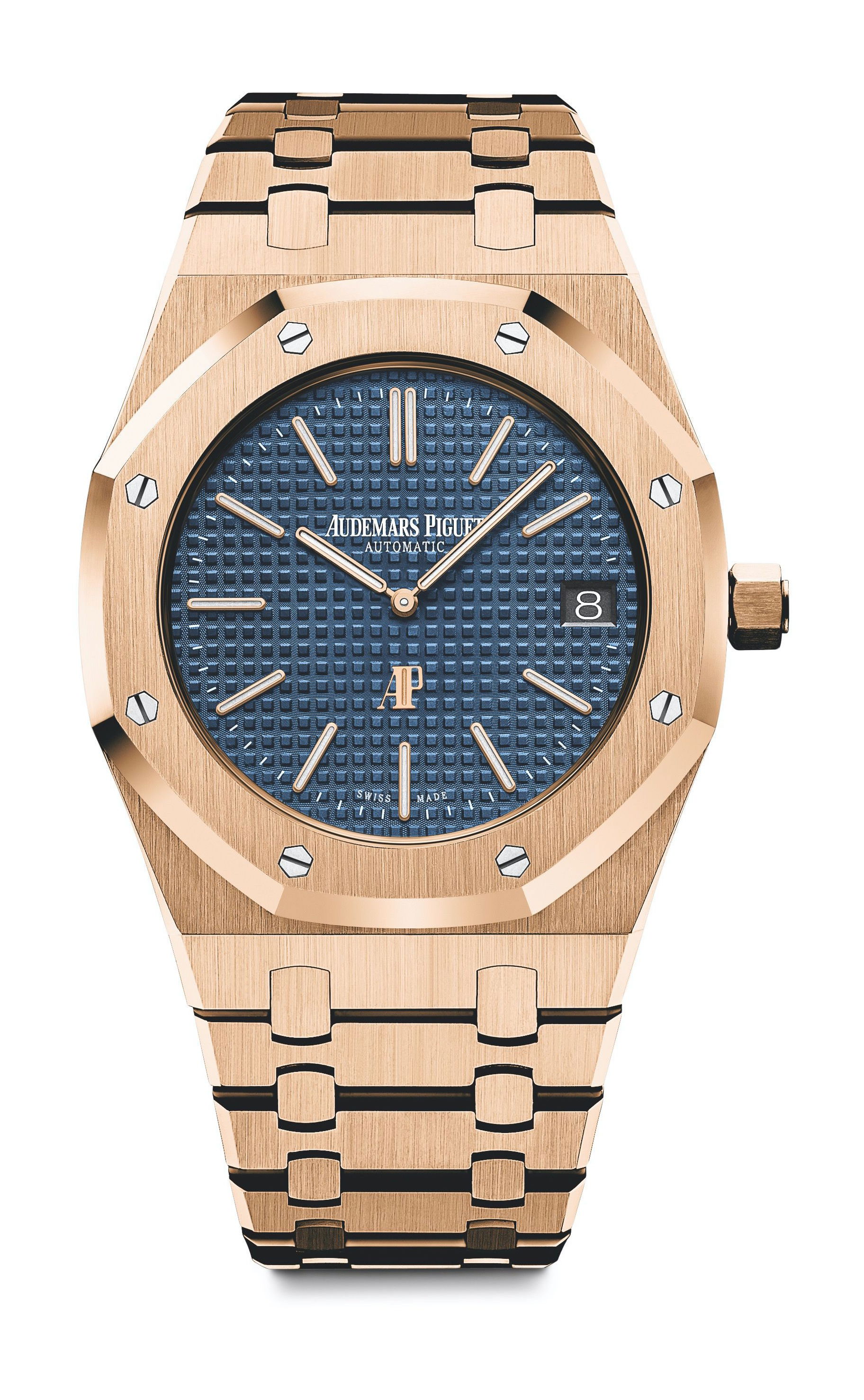Audemars Piguet Royal Oak “Jumbo” Extra-Thin luxury timepiece - detailed view