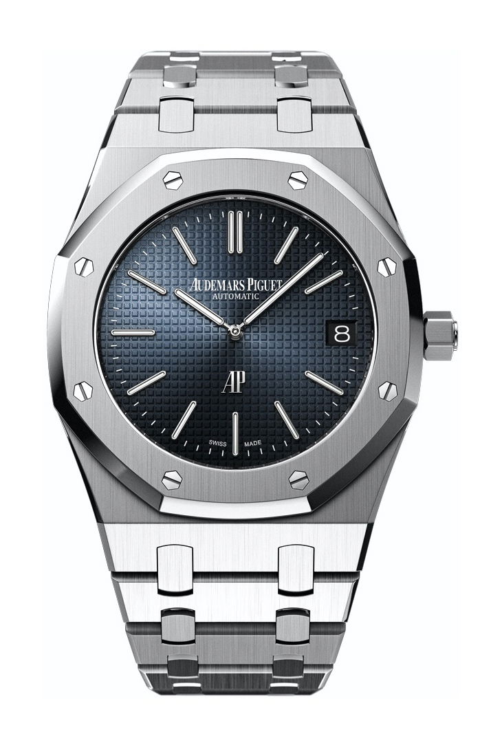 Audemars Piguet Royal Oak “Jumbo” Extra-Thin luxury timepiece - detailed view