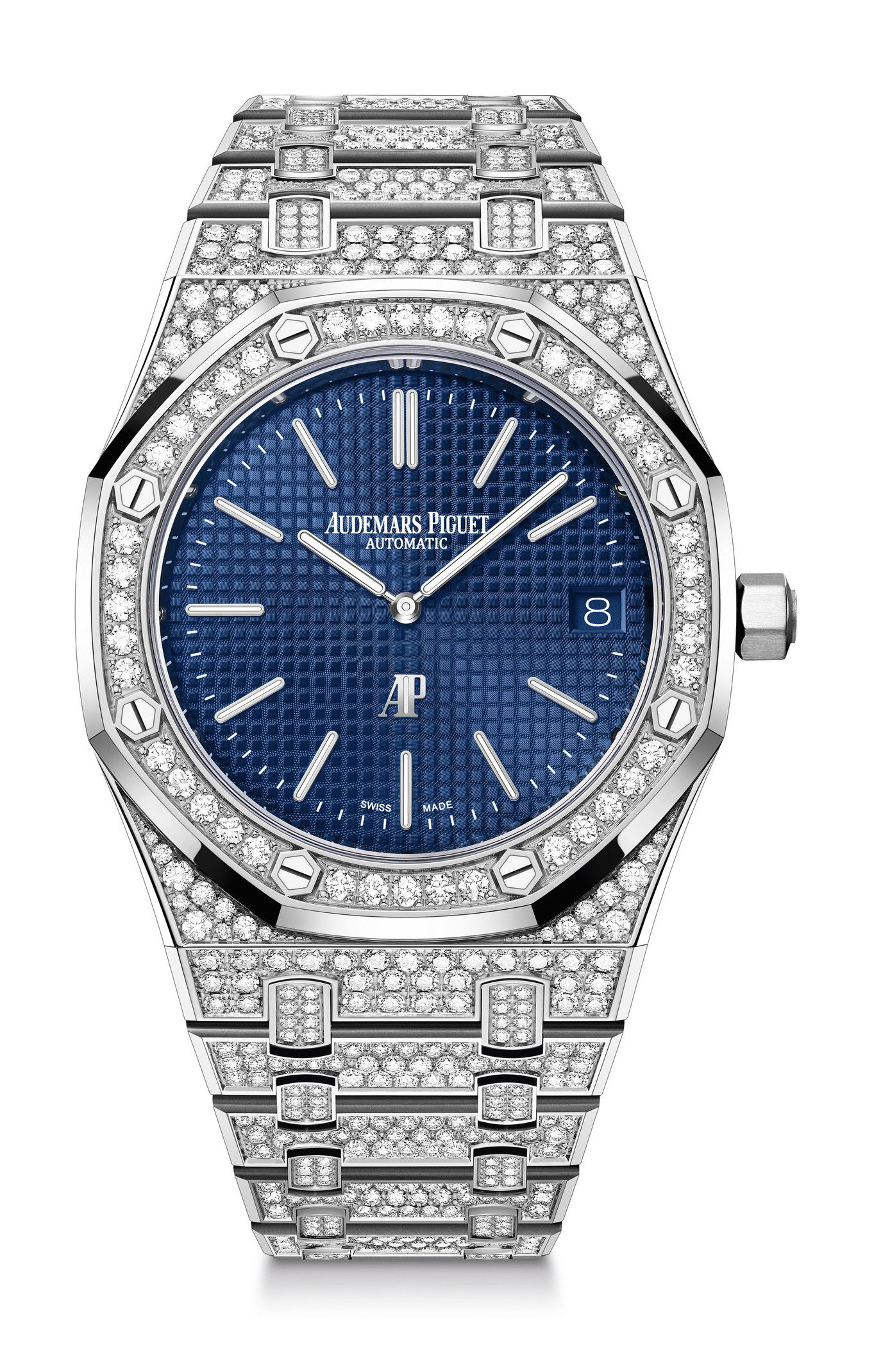 Audemars Piguet Royal Oak “Jumbo” Extra-Thin luxury timepiece - detailed view