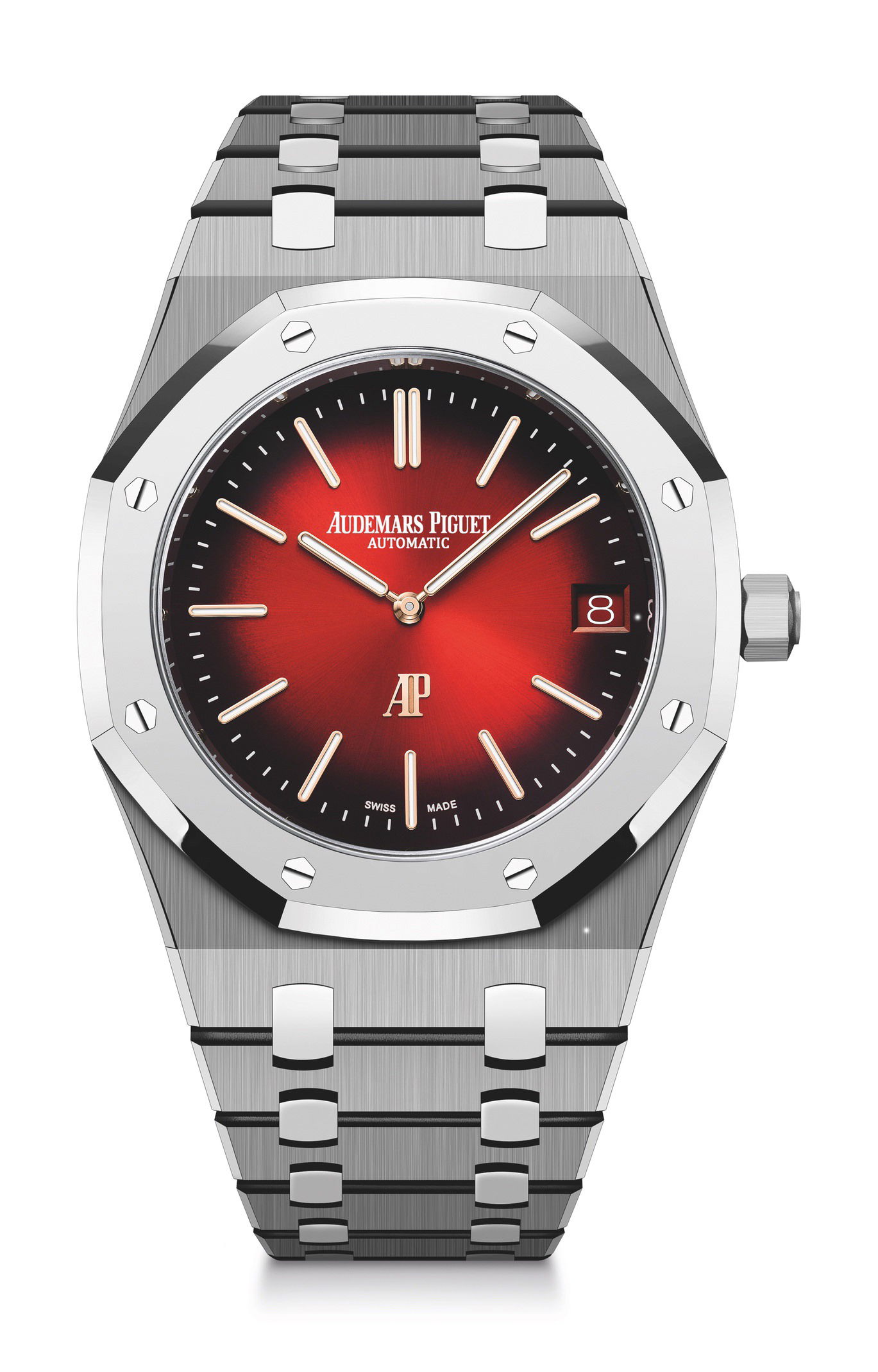 Audemars Piguet Royal Oak “Jumbo” Extra-Thin luxury timepiece - detailed view