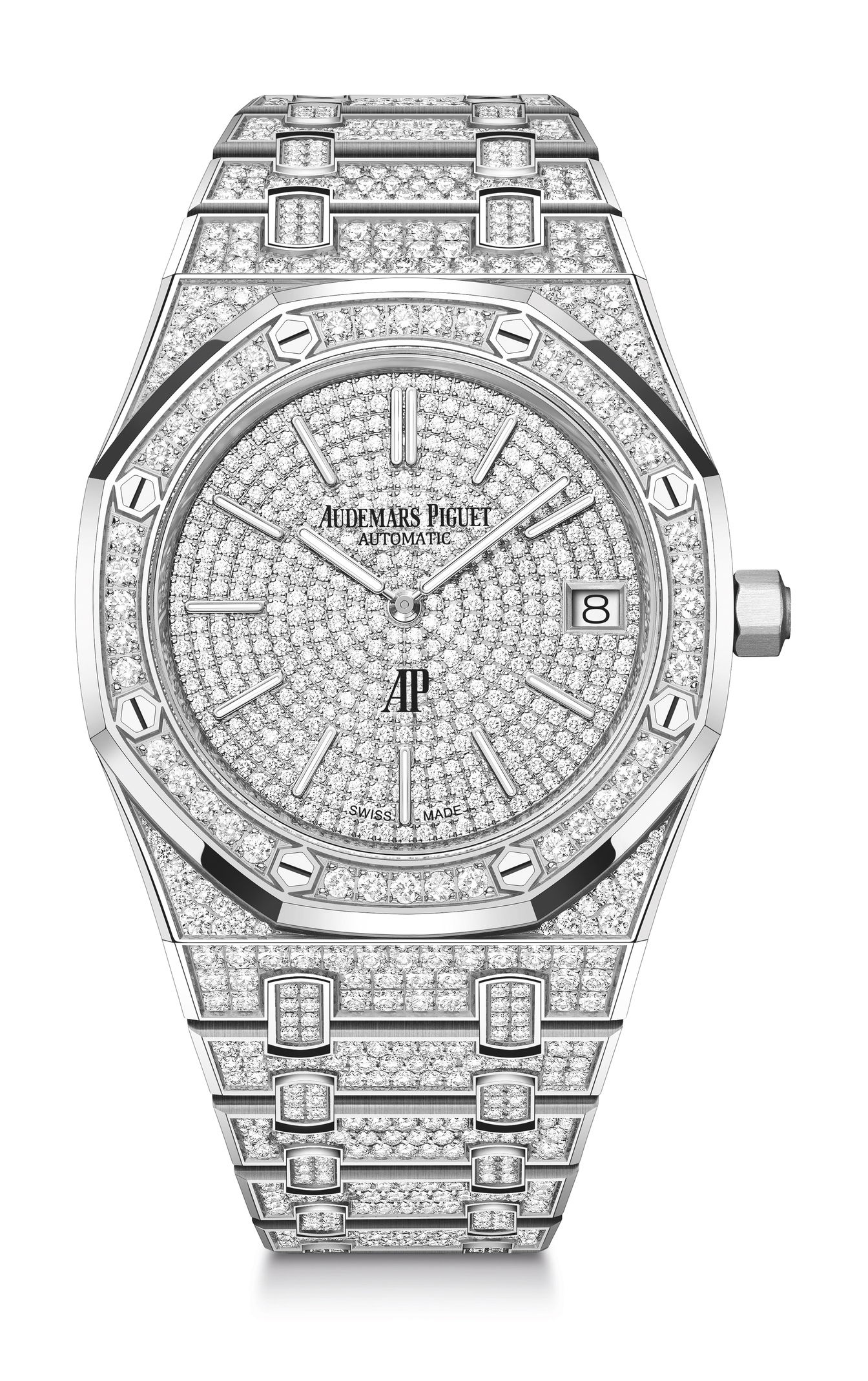 Audemars Piguet Royal Oak “Jumbo” Extra-Thin luxury timepiece - detailed view