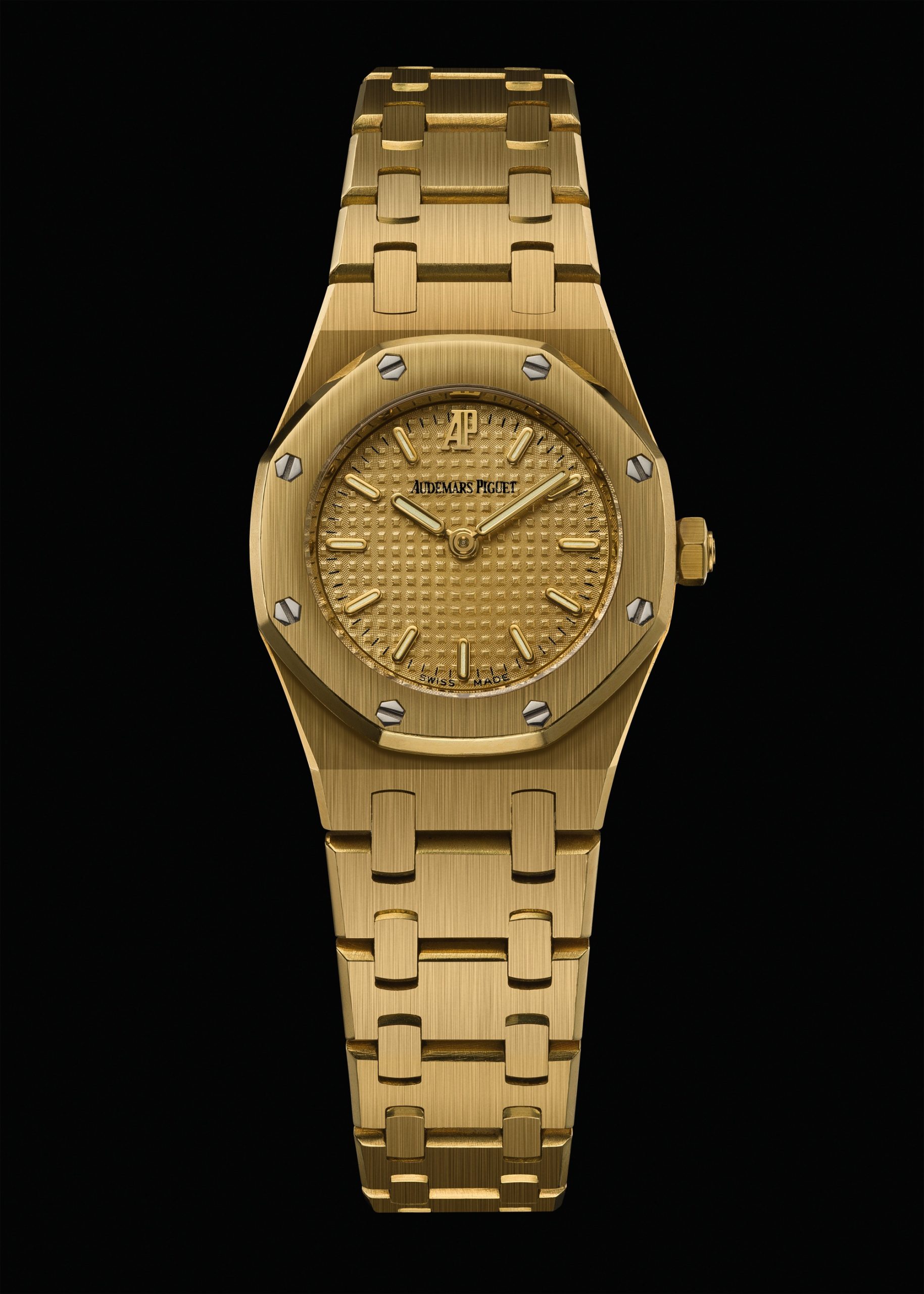 Audemars Piguet Royal Oak Mini Frosted Gold Quartz 23 - View 3