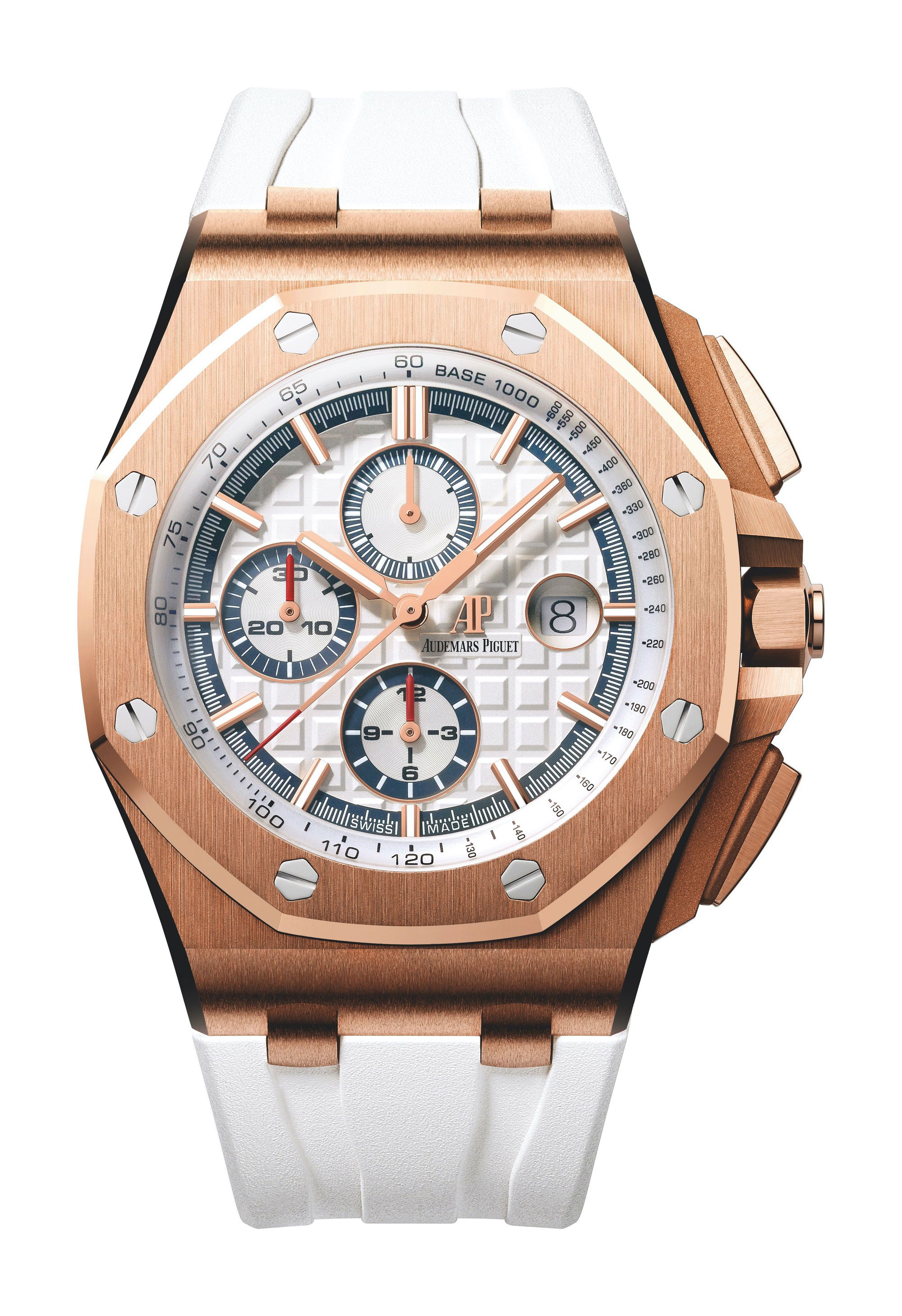 Audemars Piguet Royal Oak Offshore CHRONOGRAPH SUMMER EDITION 2017 luxury timepiece - detailed view