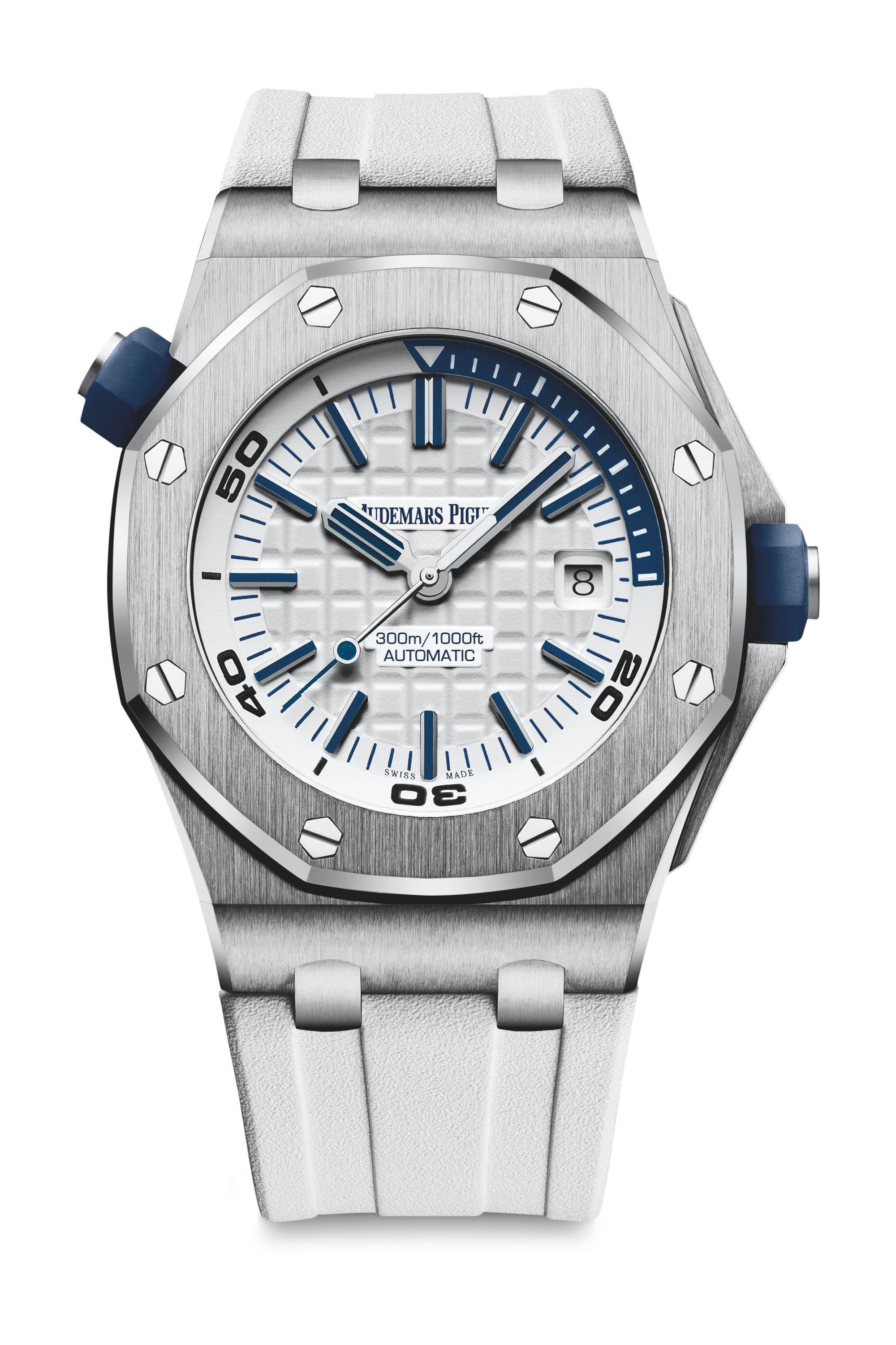 Audemars Piguet Royal Oak Offshore Diver luxury timepiece - detailed view