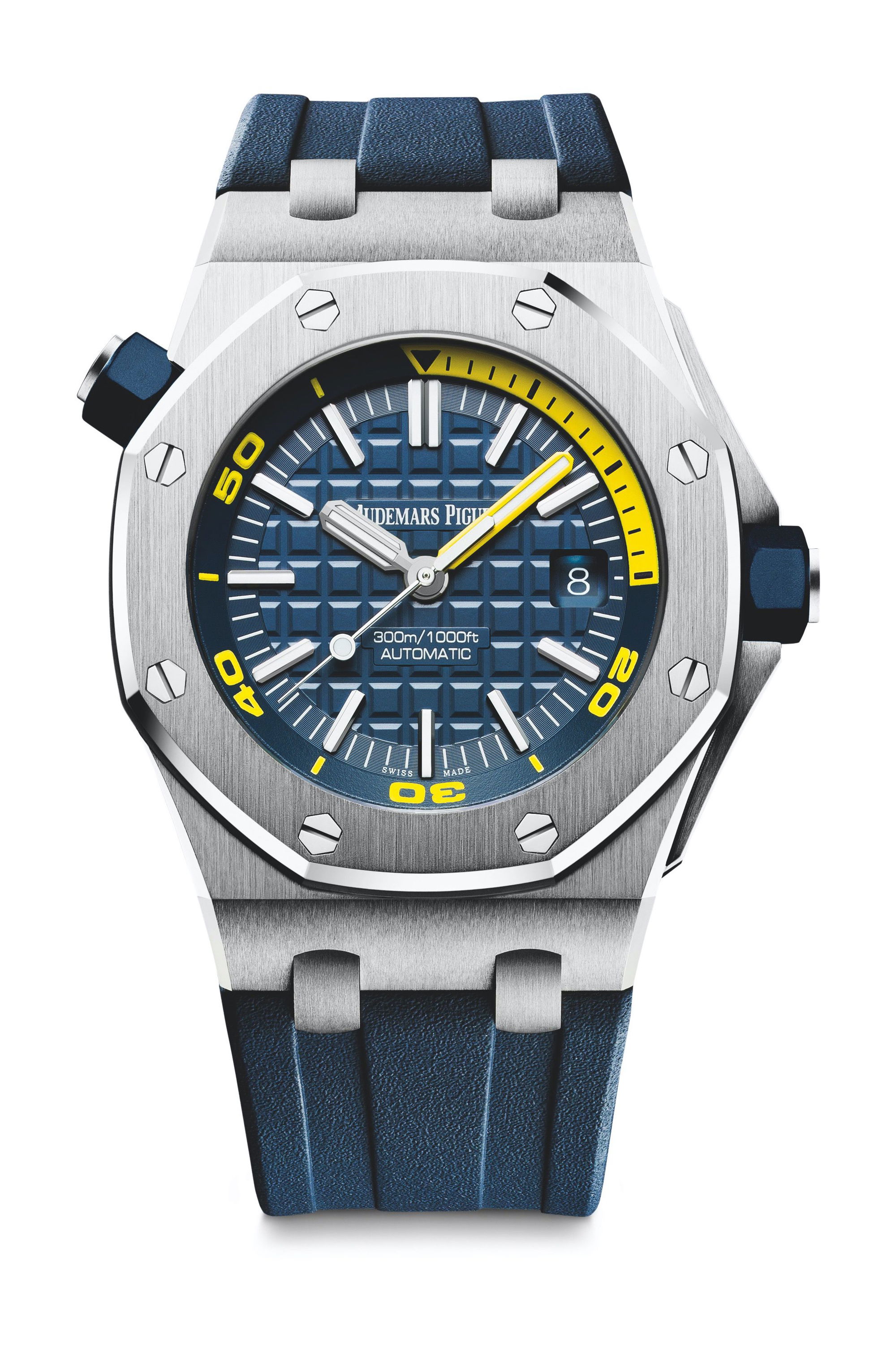 Audemars Piguet Royal Oak Offshore Diver luxury timepiece - detailed view