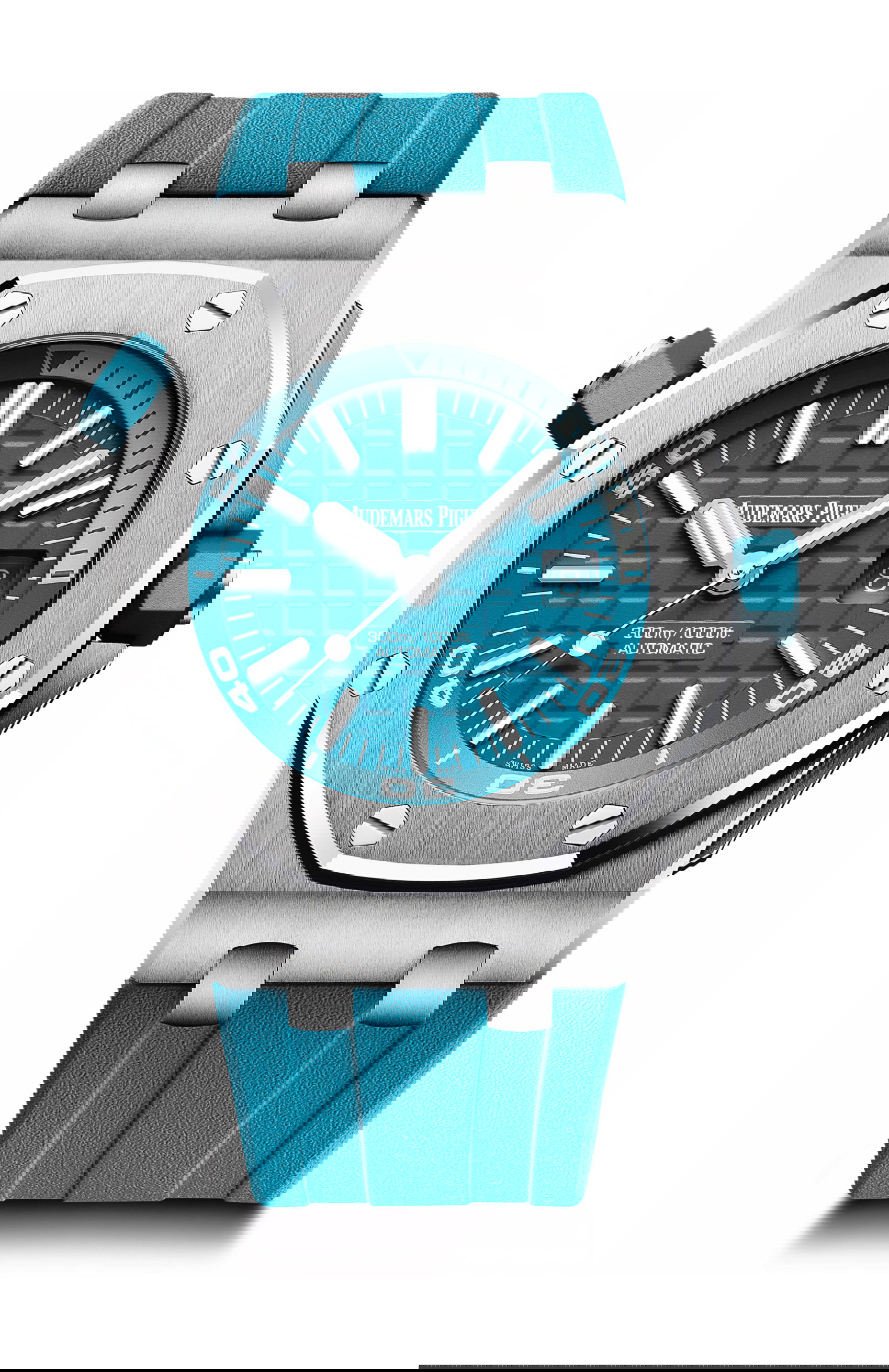 Audemars Piguet Royal Oak Offshore Diver luxury timepiece - detailed view