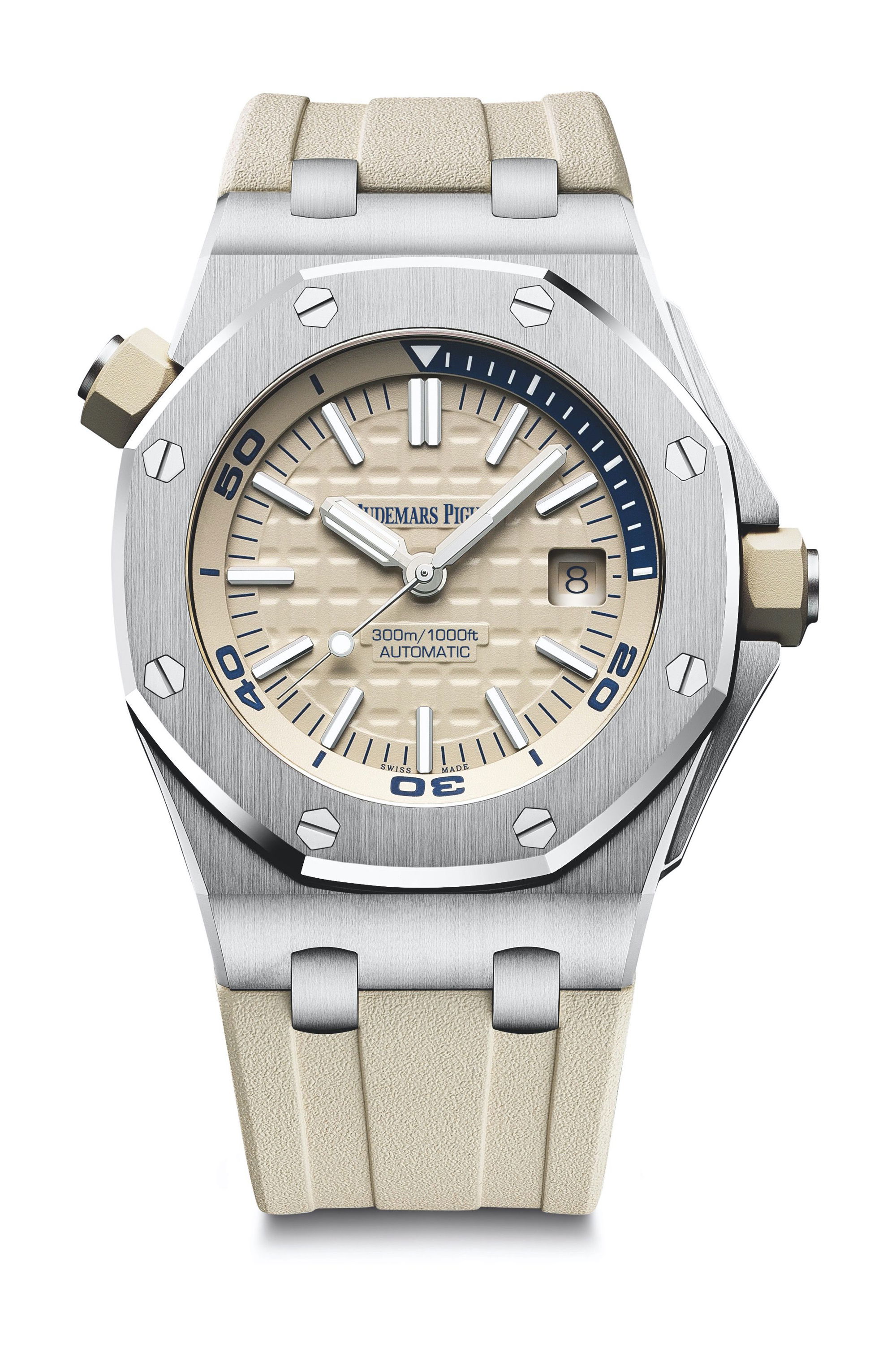 Audemars Piguet Royal Oak Offshore Diver luxury timepiece - detailed view
