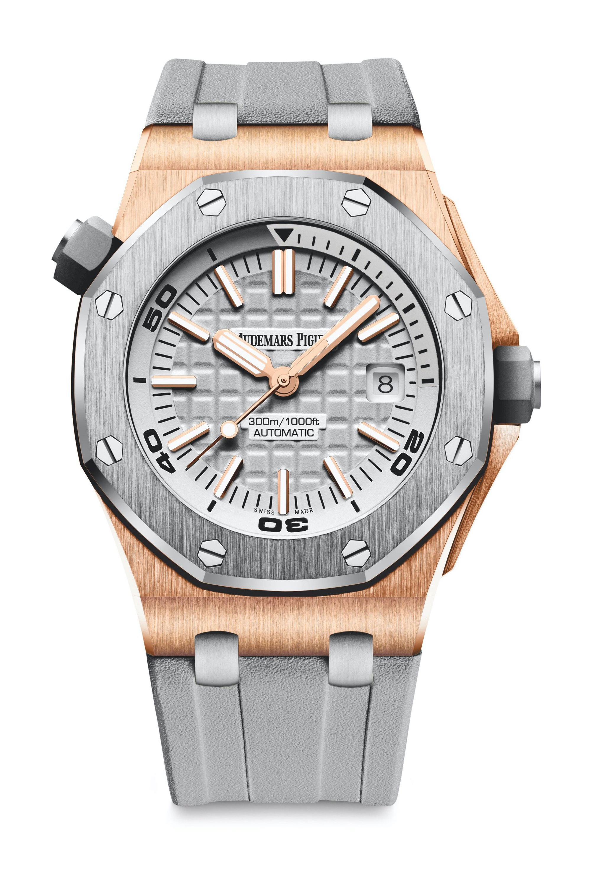 Audemars Piguet Royal Oak Offshore Diver luxury timepiece - detailed view
