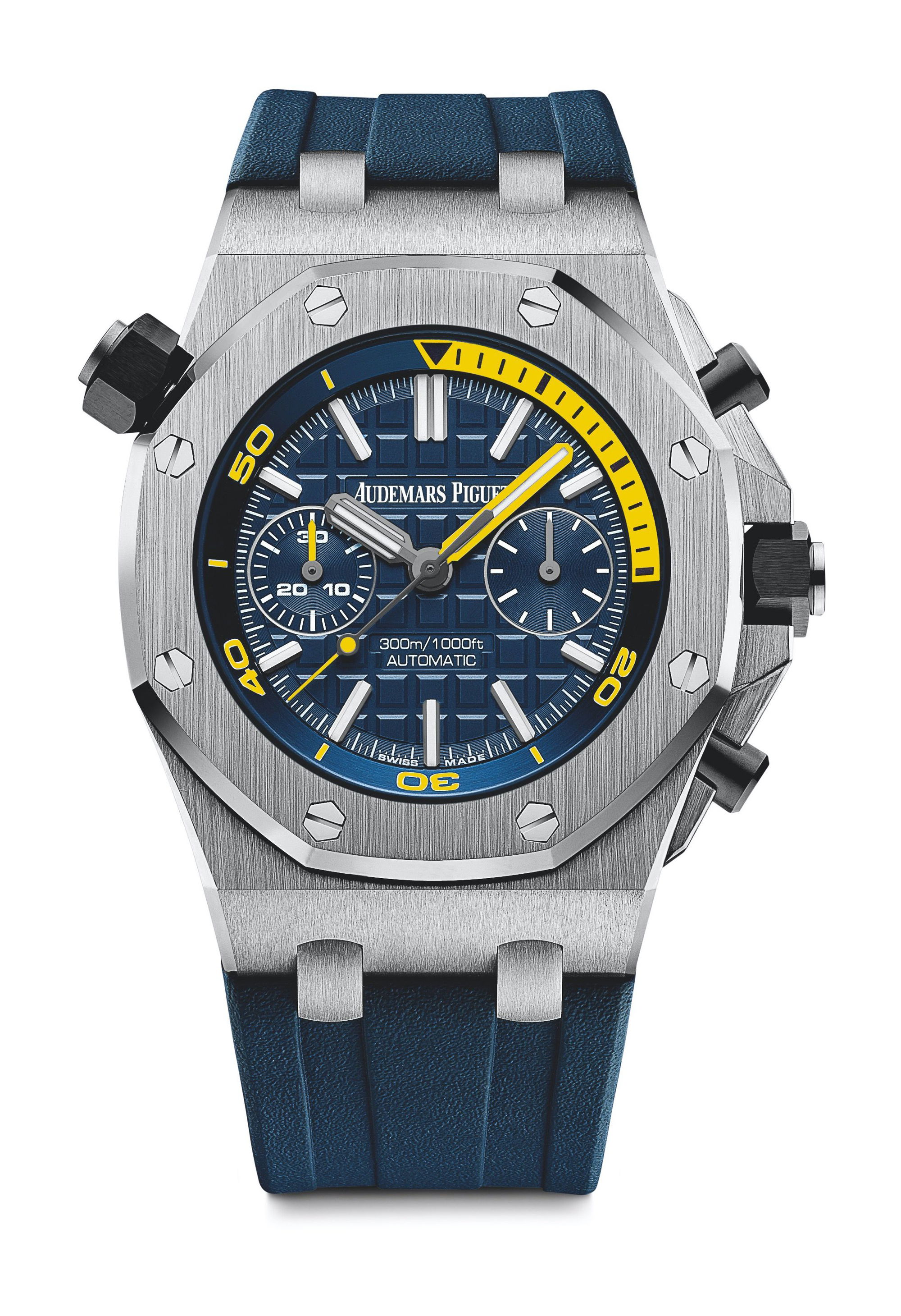 Audemars Piguet Royal Oak Offshore Diver Chronograph luxury timepiece - detailed view