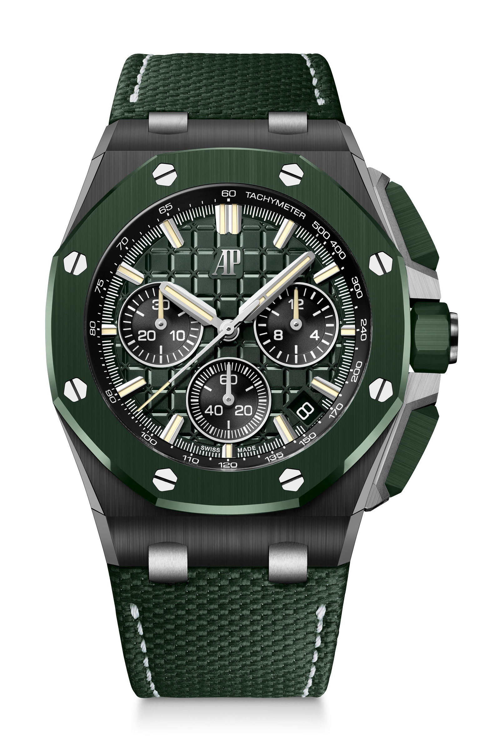 Audemars Piguet Royal Oak Offshore Selfwinding Chronograph 43 luxury timepiece - detailed view