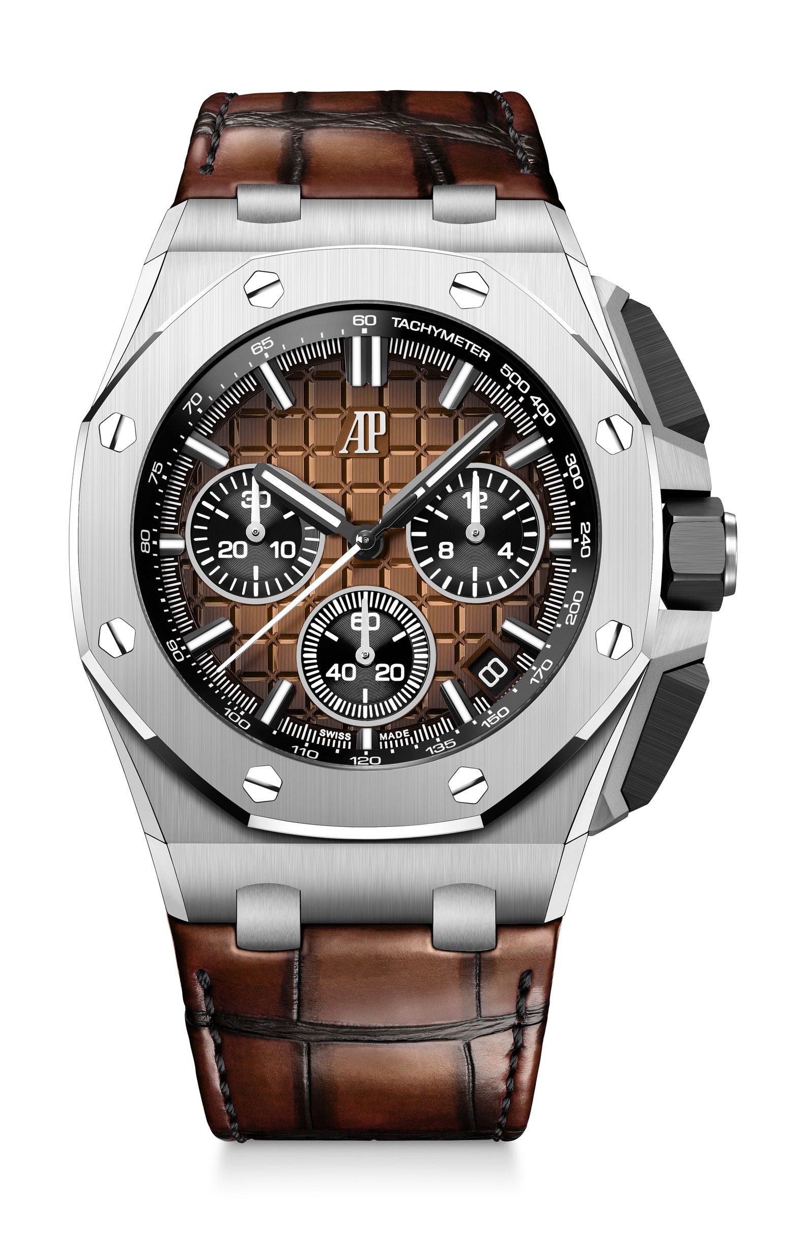 Audemars Piguet Royal Oak Offshore Selfwinding Chronograph 43 luxury timepiece - detailed view