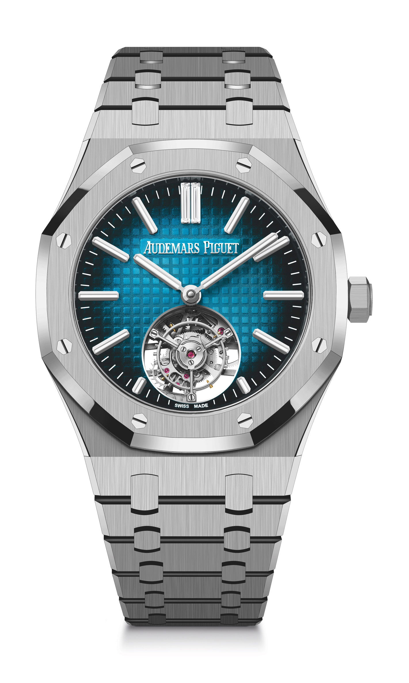 Audemars Piguet Royal Oak Offshore Selfwinding Flying Tourbillon luxury timepiece - detailed view