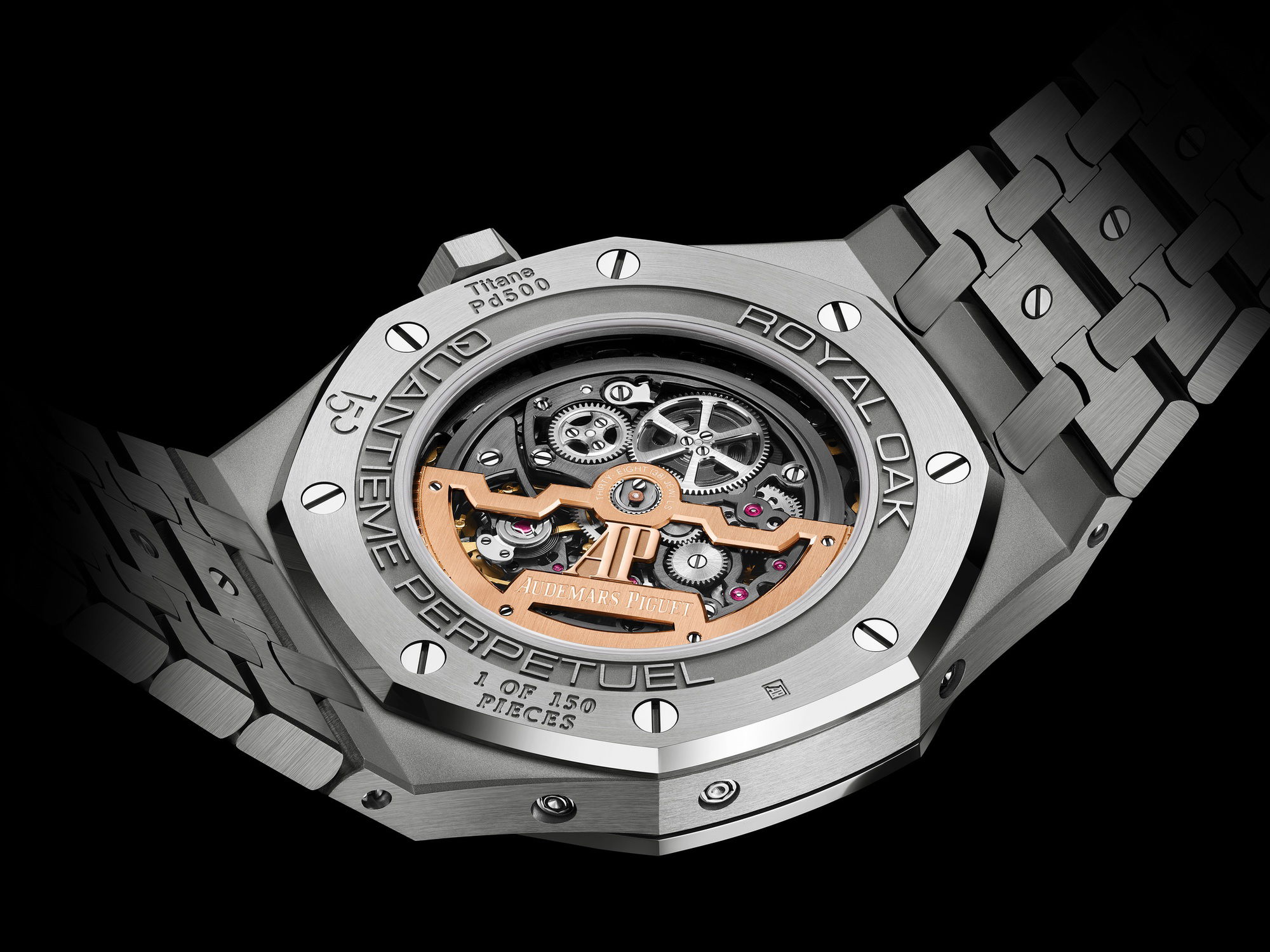 Audemars Piguet Royal Oak Perpetual Calendar “150th Anniversary” Openworked 41 - View 2