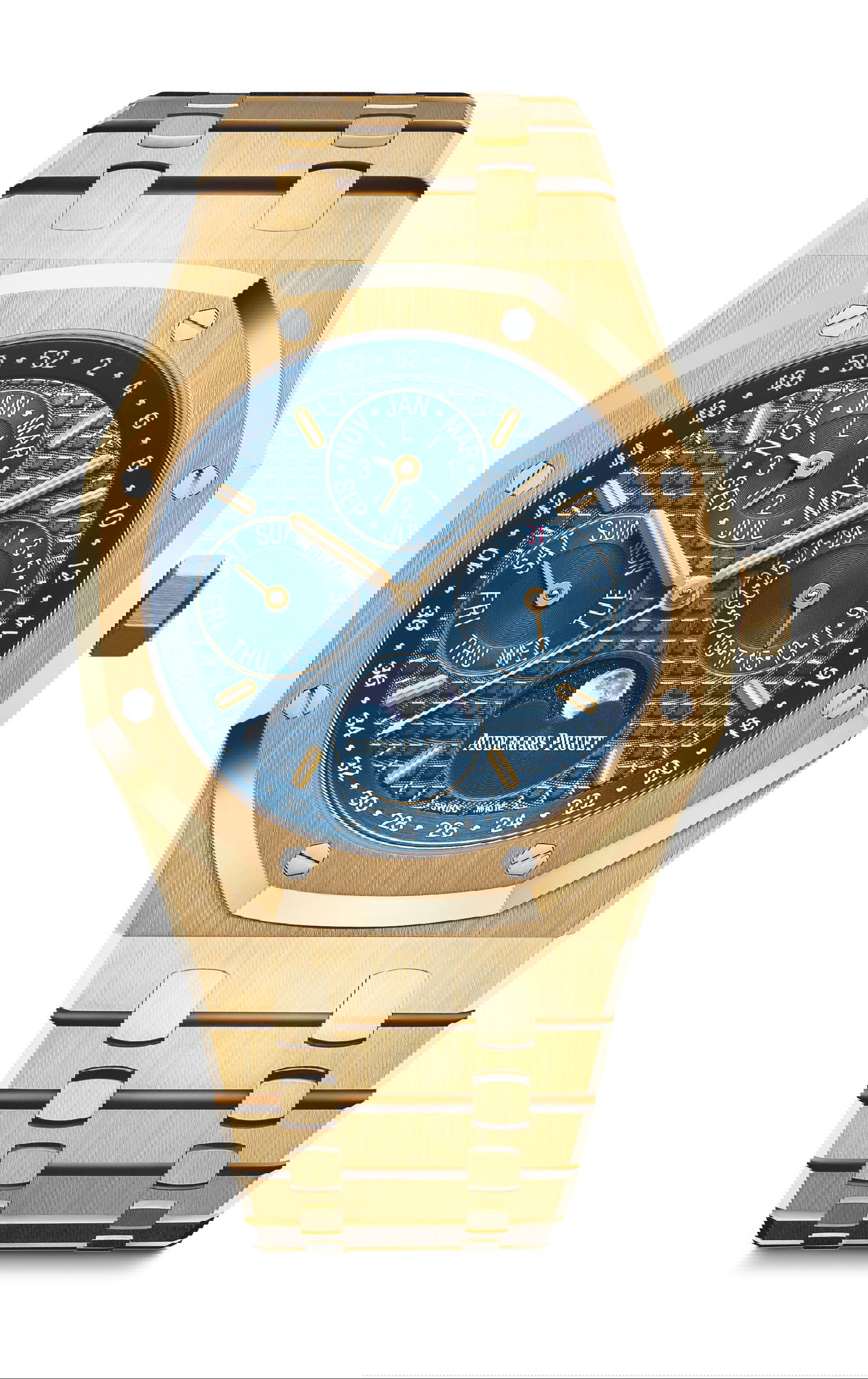Audemars Piguet Royal Oak Perpetual Calendar luxury timepiece - detailed view