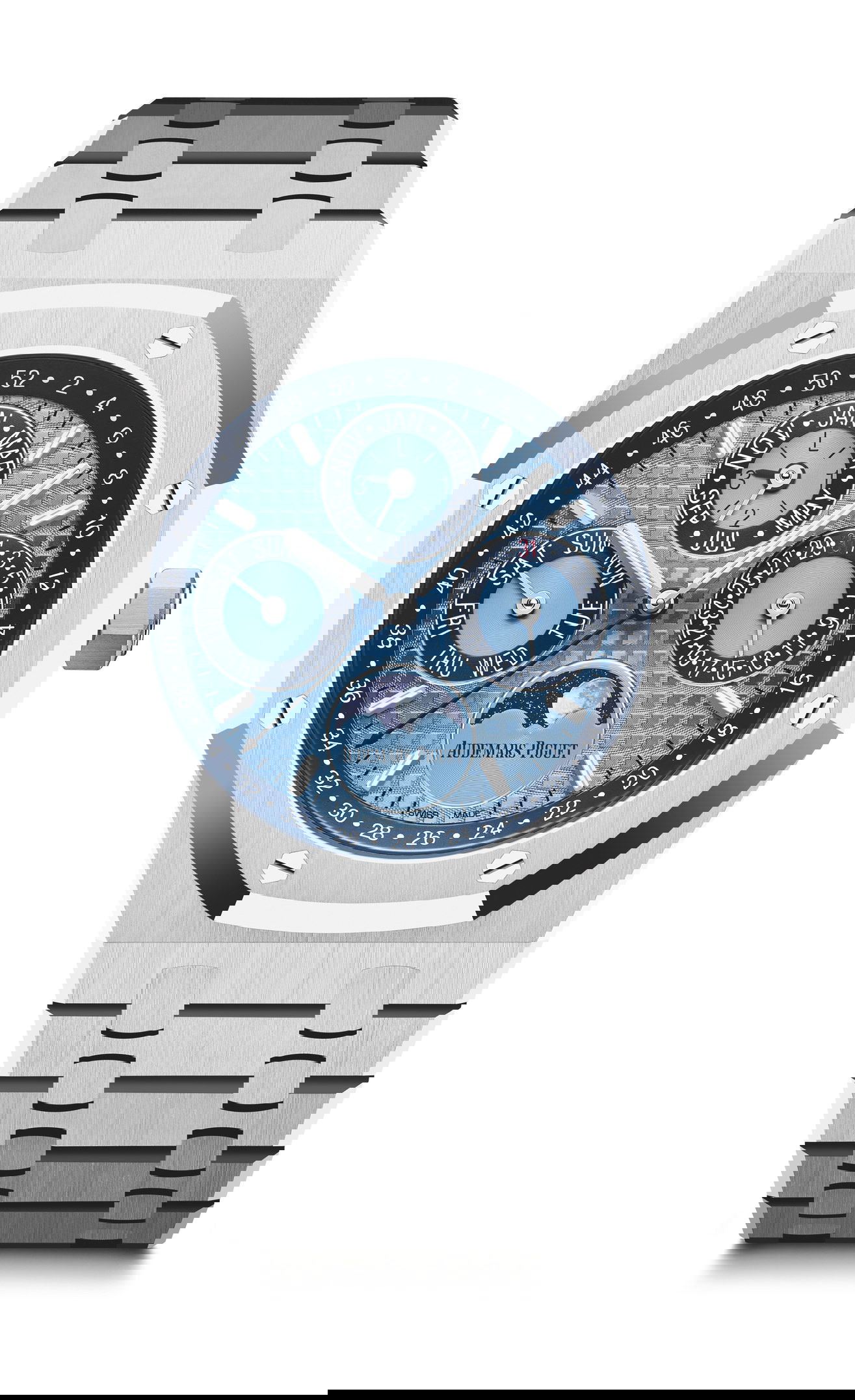 Audemars Piguet Royal Oak Perpetual Calendar luxury timepiece - detailed view