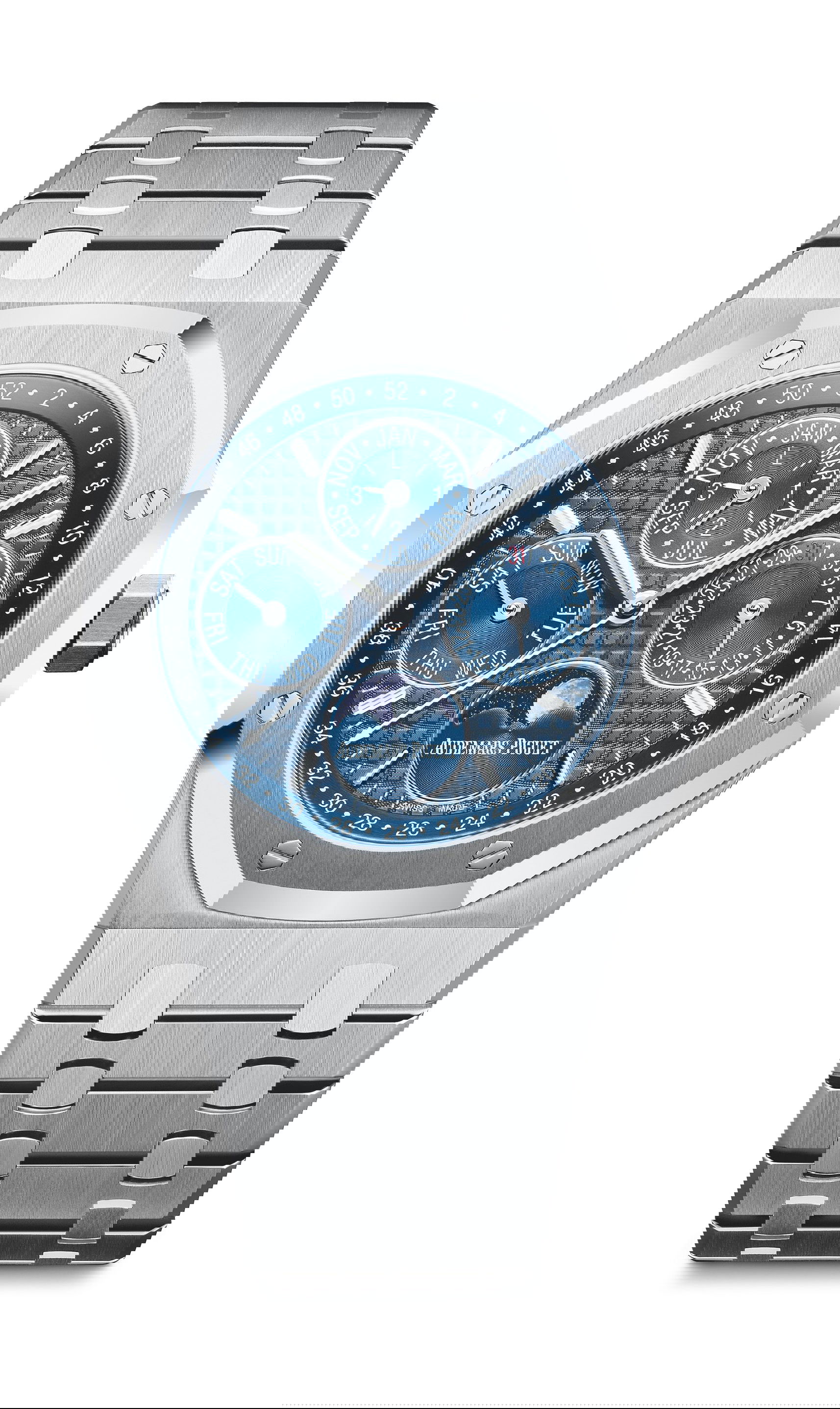 Audemars Piguet Royal Oak Perpetual Calendar luxury timepiece - detailed view