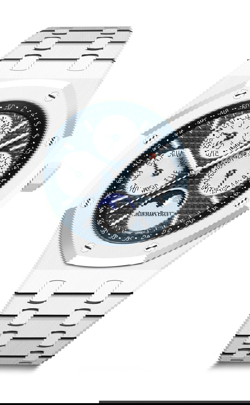 Audemars Piguet Royal Oak Perpetual Calendar luxury timepiece - detailed view