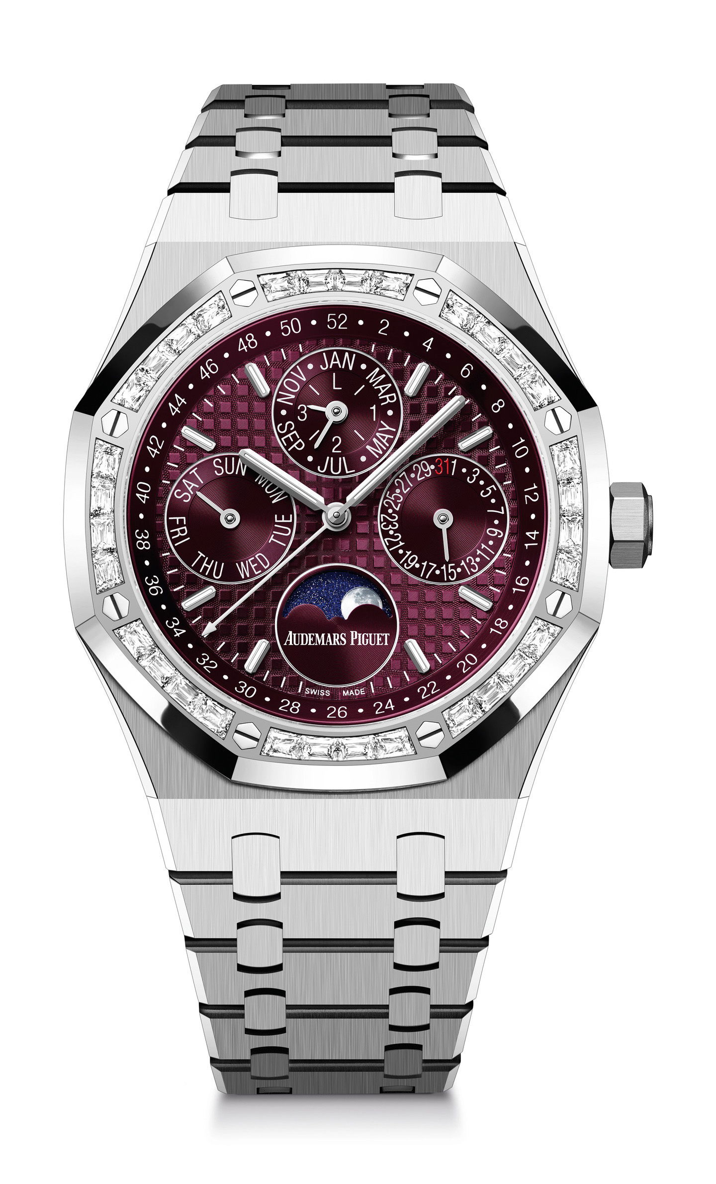 Audemars Piguet Royal Oak Perpetual Calendar luxury timepiece - detailed view