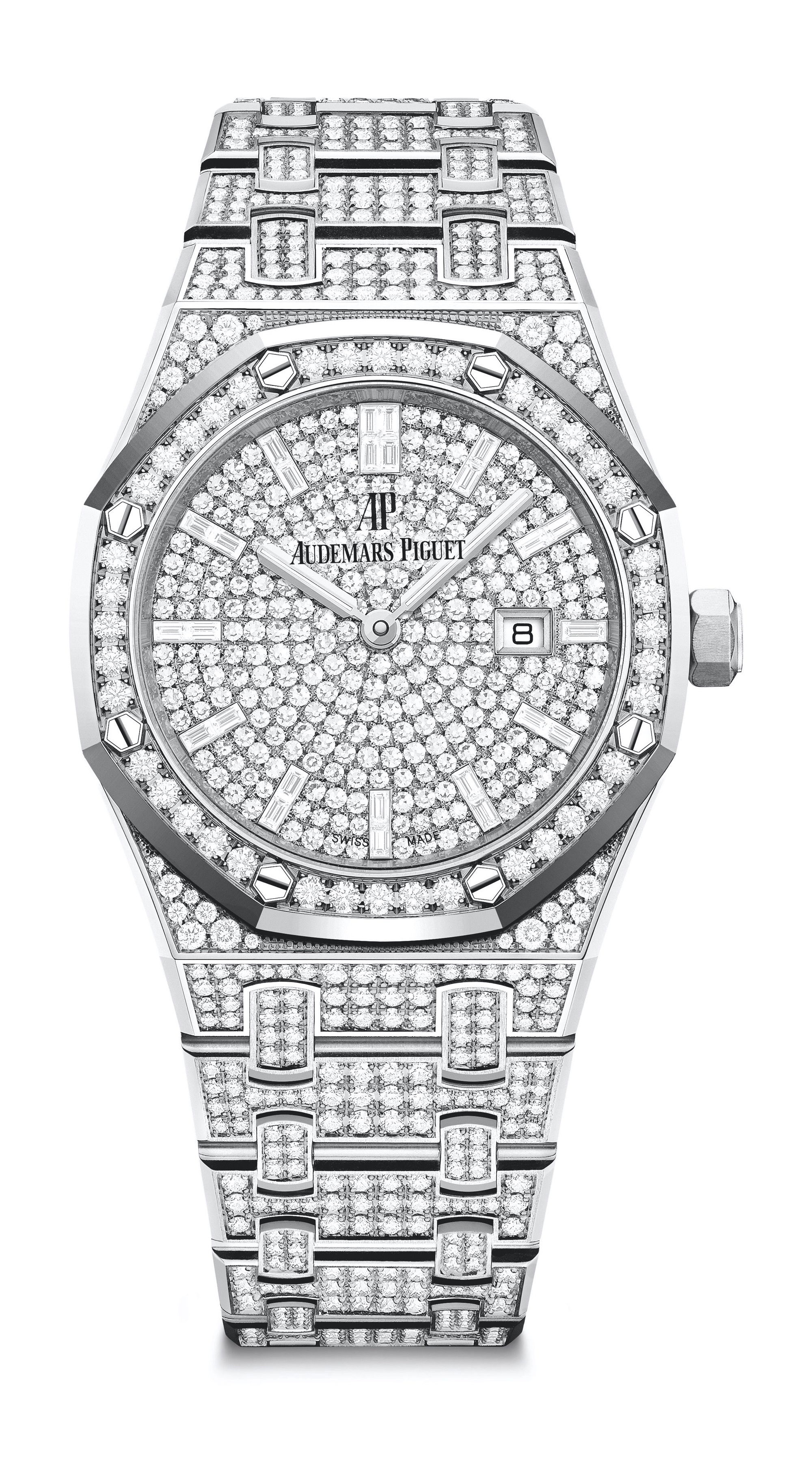 Audemars Piguet Royal Oak Quartz luxury timepiece - detailed view