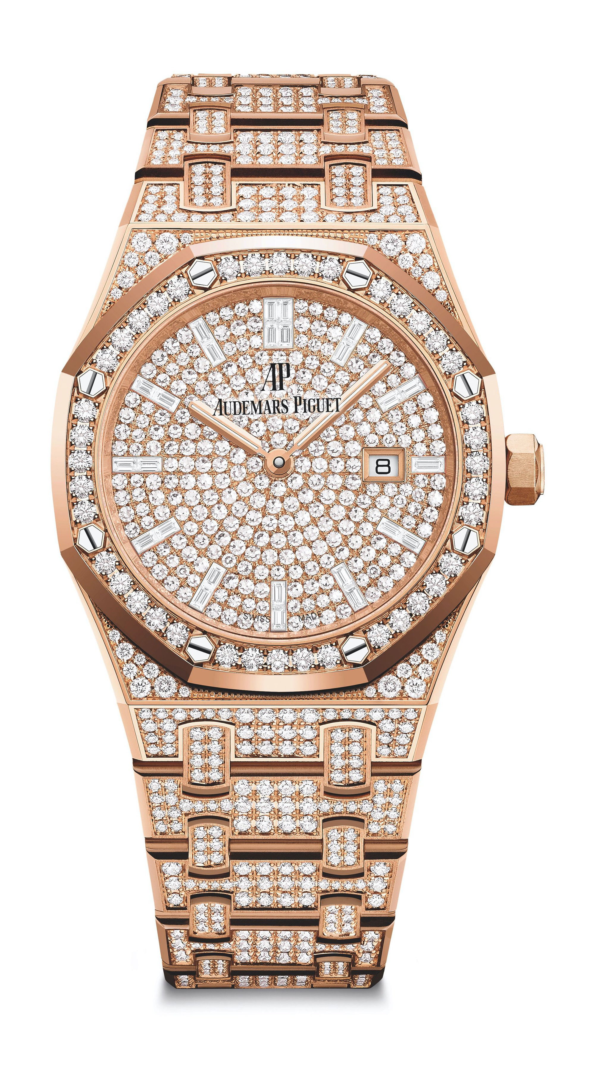 Audemars Piguet Royal Oak Quartz luxury timepiece - detailed view